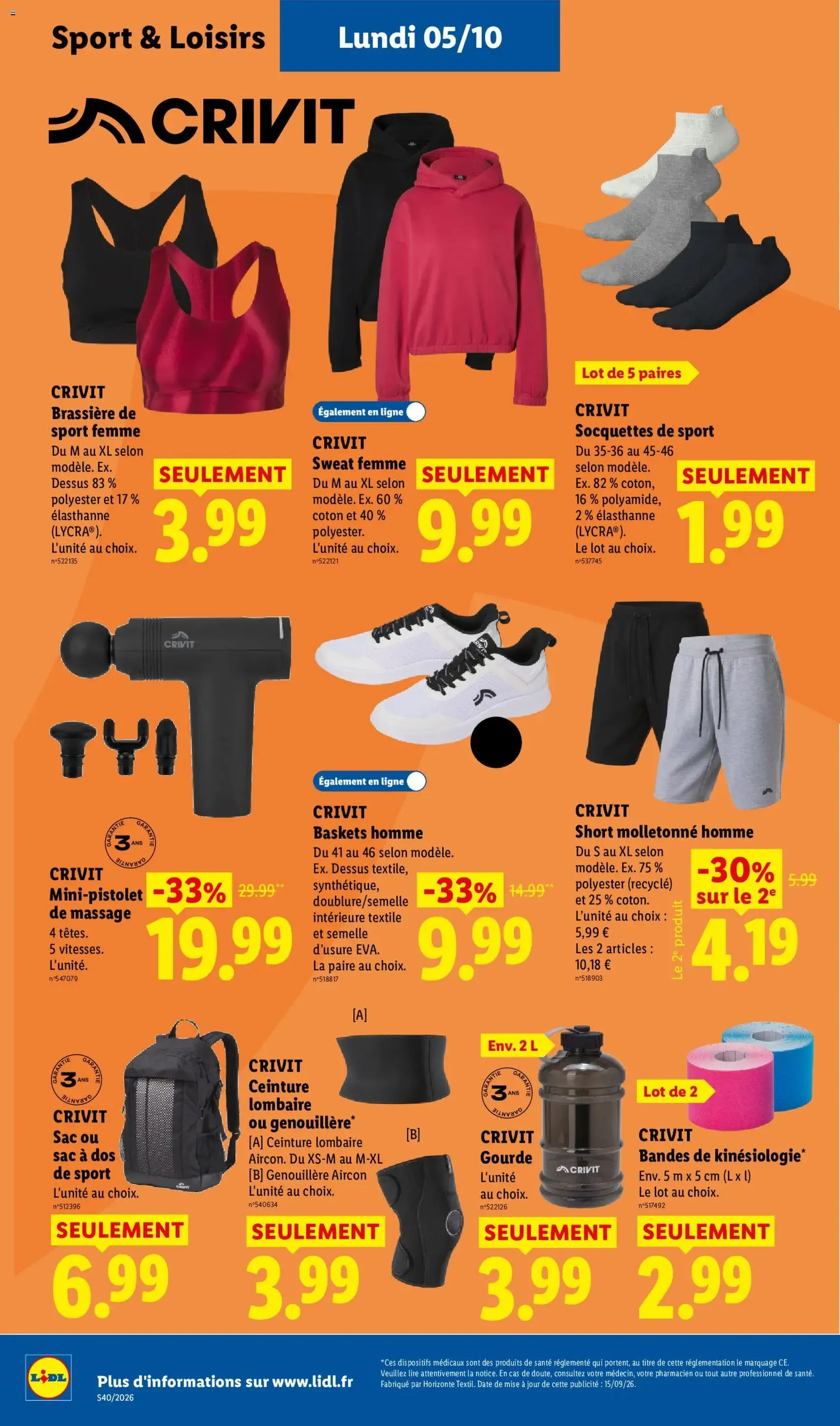 LIDL catalogue - brochure valable à partir du 01/10/2026, page 52 sur 57