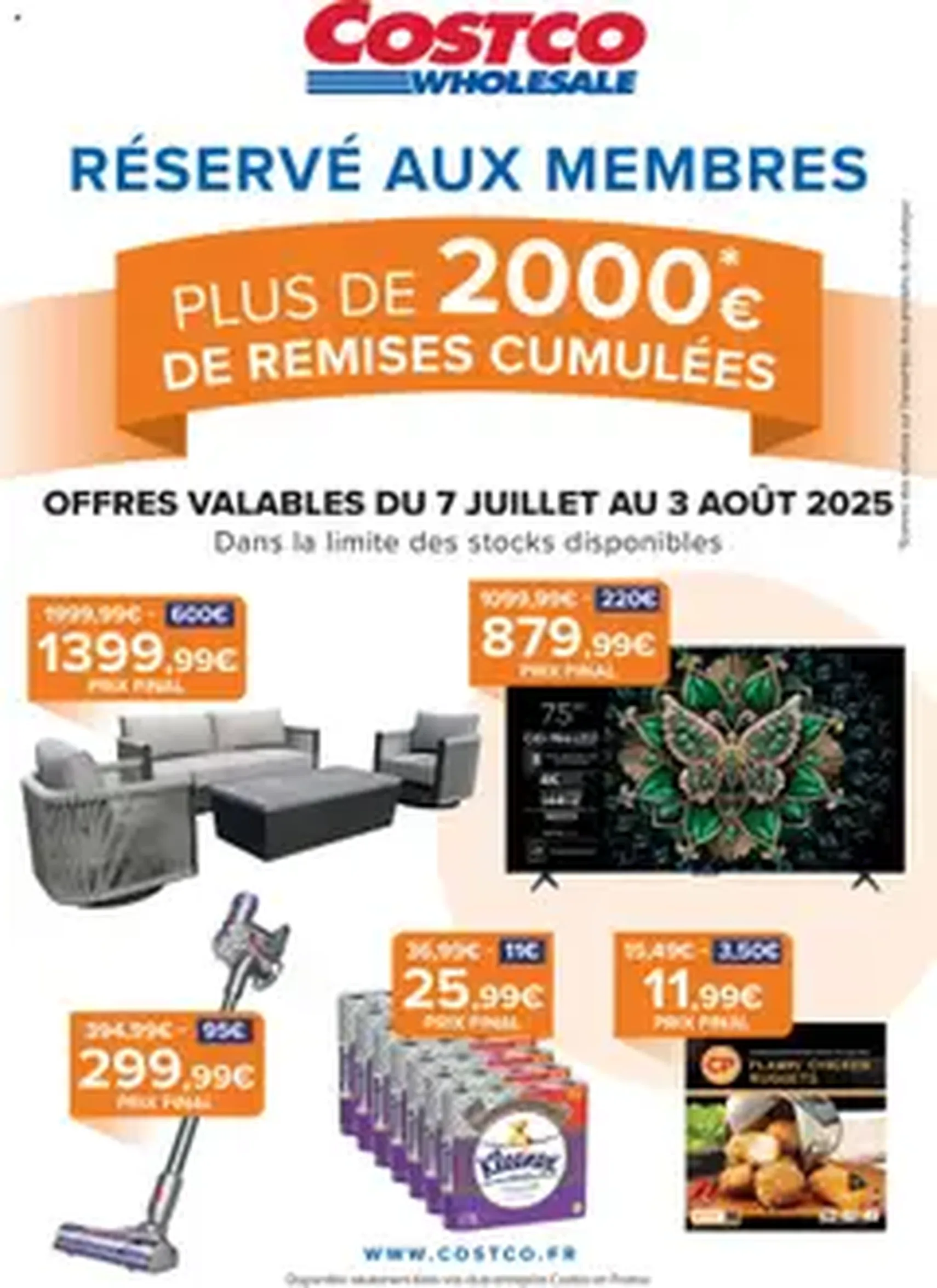 Costco catalogue - brochure valable à partir du 07/07/2025, page 1 sur 1