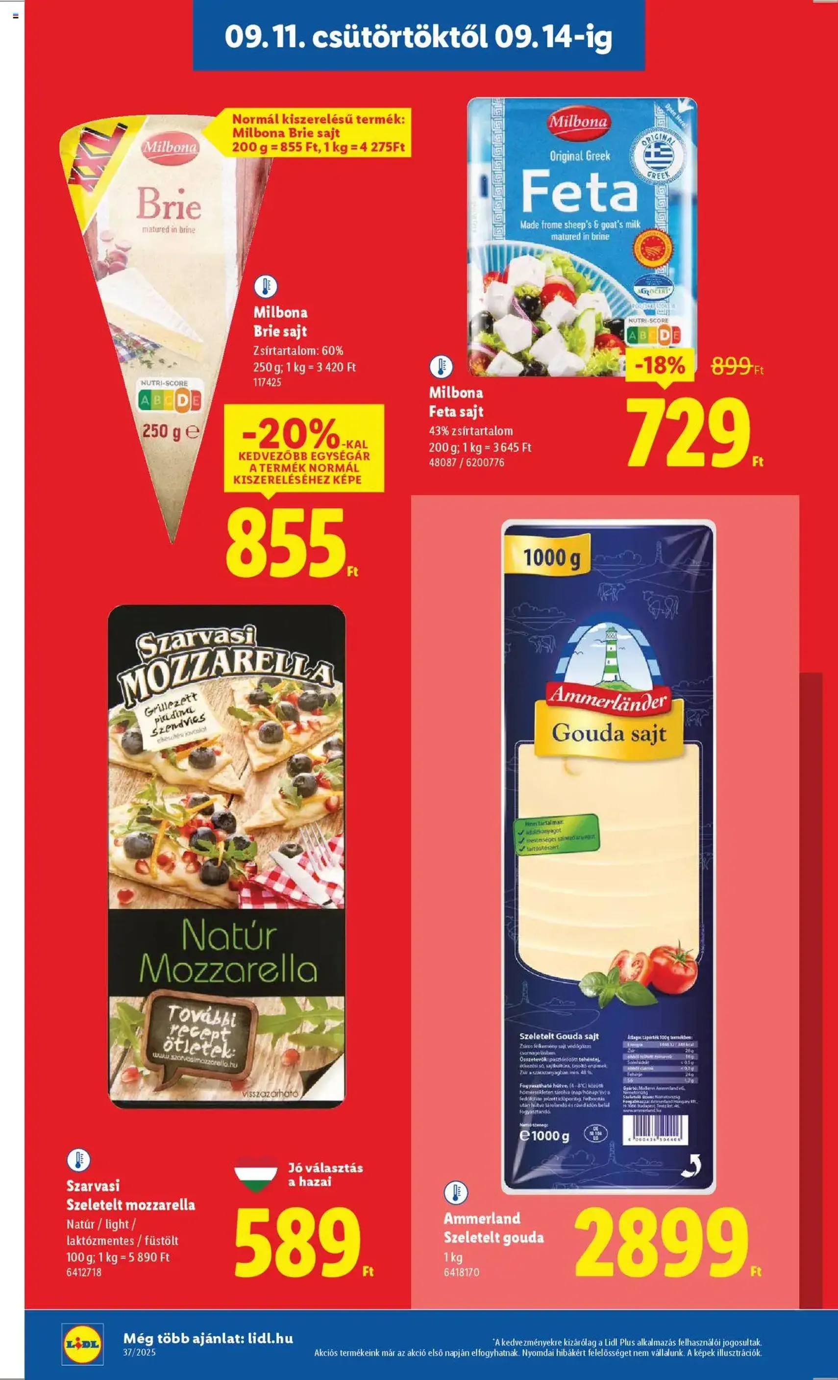 Lidl Akciós újság - 2025.09.11. érvényes szórólap 14 oldal 66 oldalból Lidl Akciós újság - 2025.09.11. érvényes szórólap 14 oldal 66 oldalból