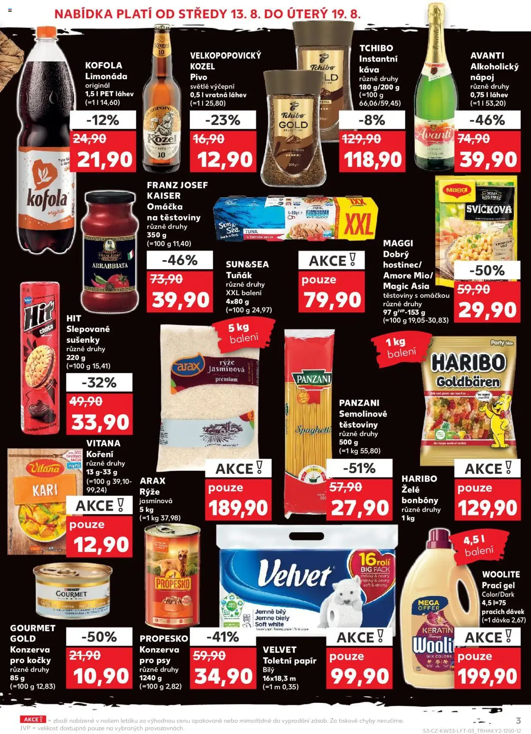 Kaufland leták - platný leták od 13.08.2025 strana 3 z 90 Kaufland leták - platný leták od 13.08.2025 strana 3 z 90