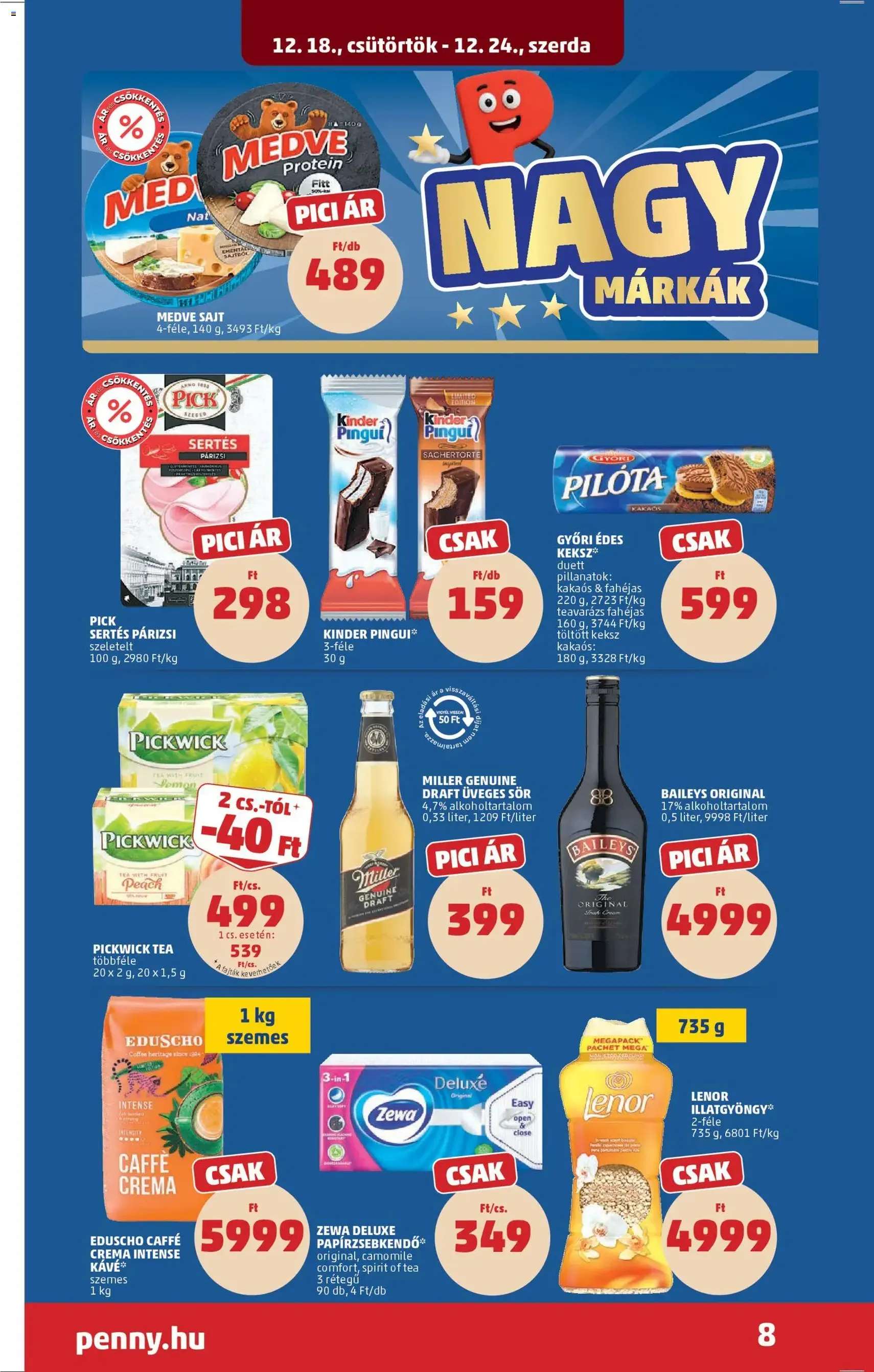 PENNY Akciós újság - 2025.12.18. érvényes szórólap 10 oldal 47 oldalból