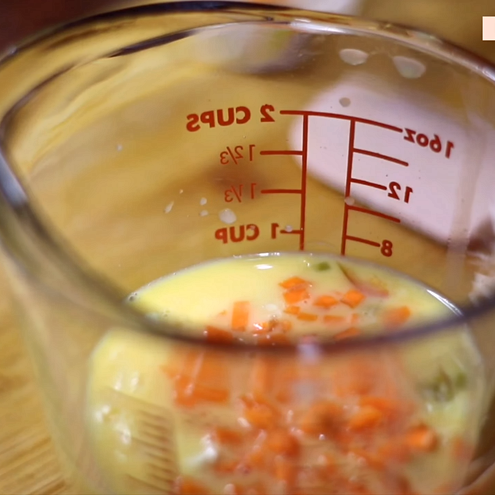 Rotolo di frittata - procedimento 1