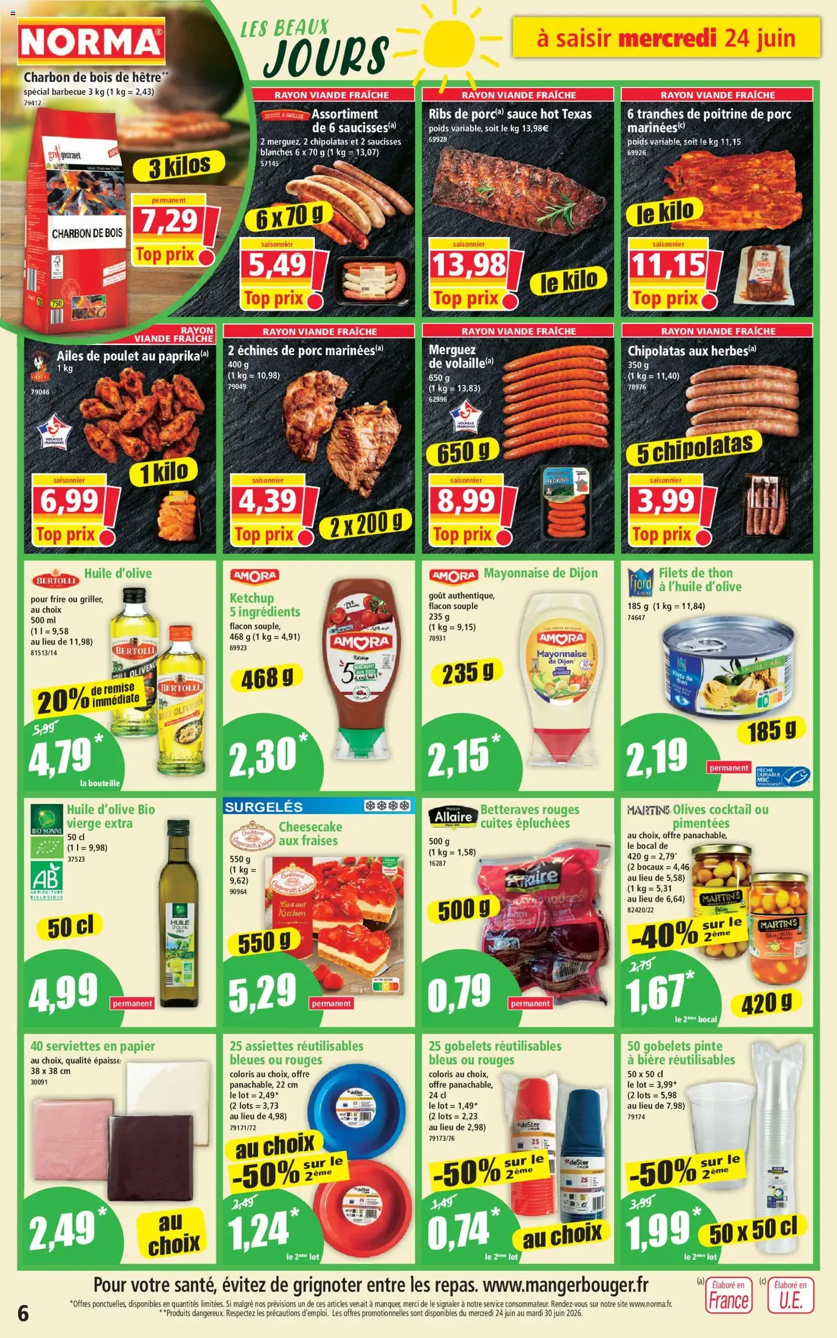 Norma catalogue - brochure valable à partir du 24/06/2026, page 6 sur 12