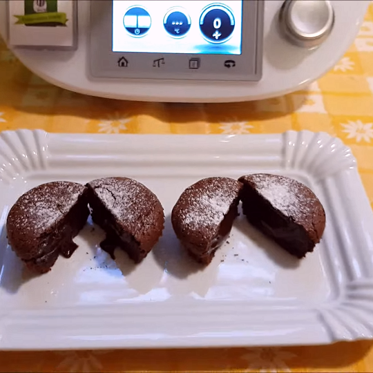 Anteprima ricetta Tortino al cioccolato Bimby