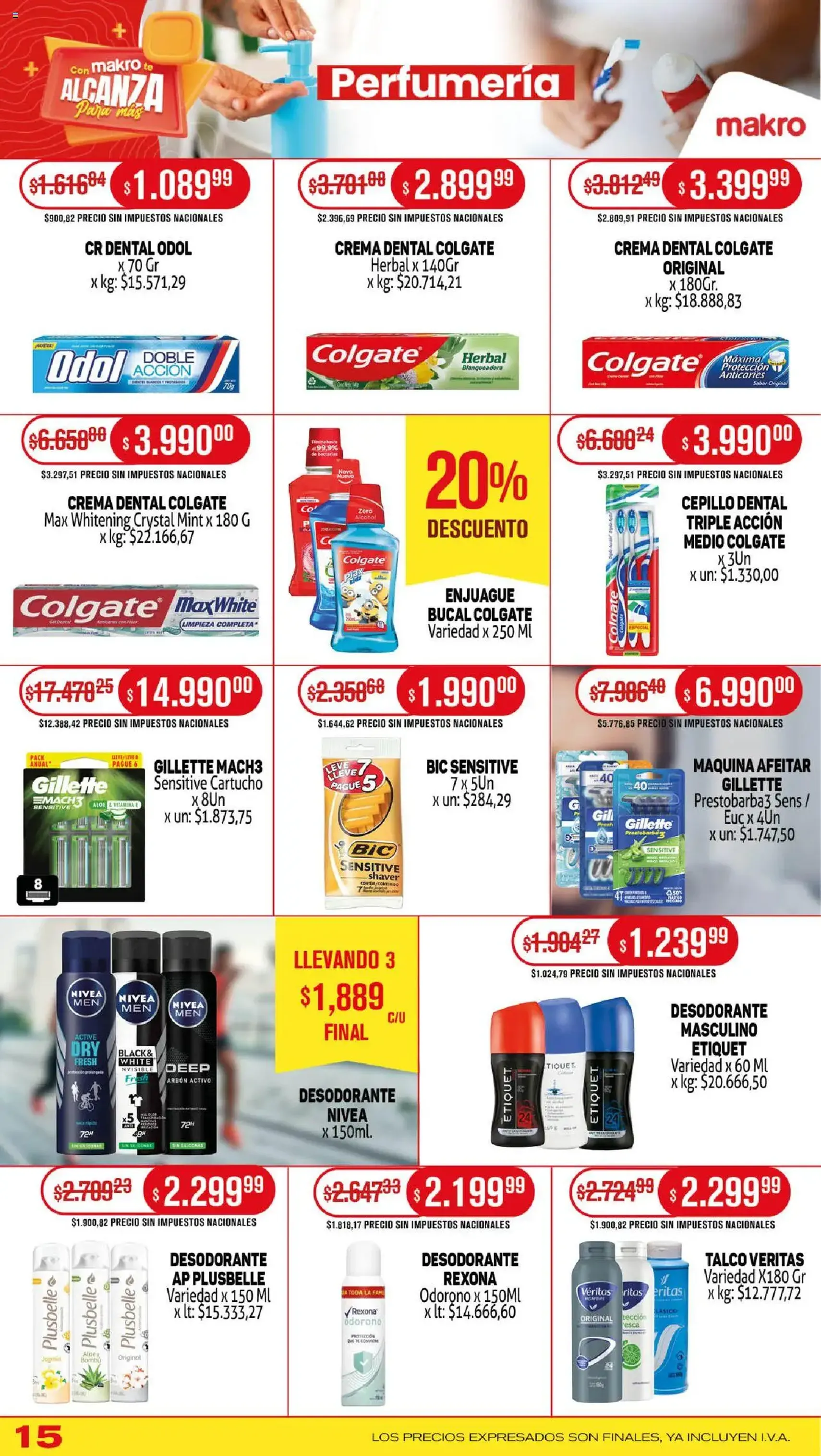 Makro ofertas - folleto válido desde 24/07/2025 página 15 de 20