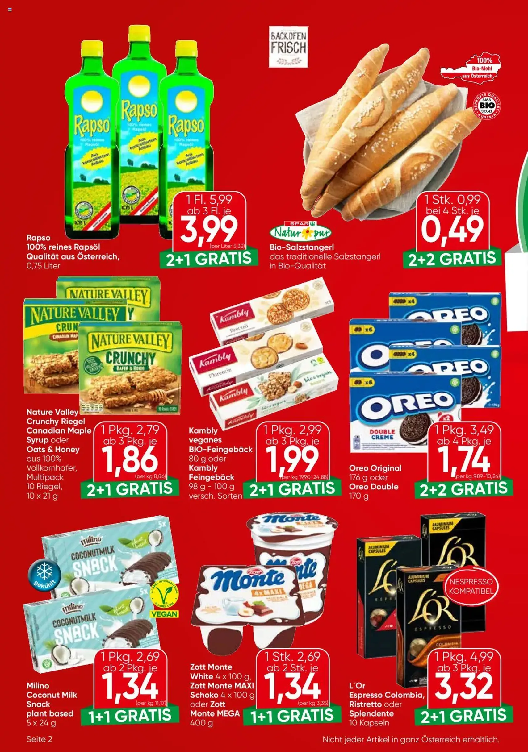 Eurospar Flugblatt - Gültiger Prospekt ab 11.09.2025, Seite 2 von insgesamt 16