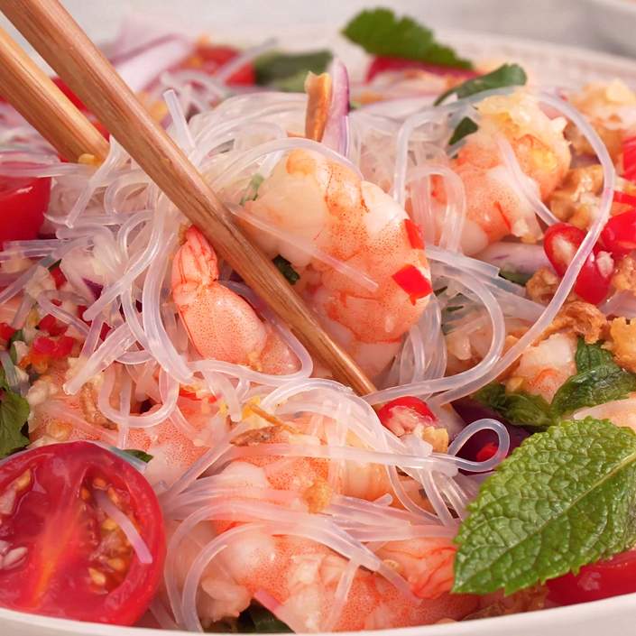 Easy Prawn Pasta Salad Recipe
