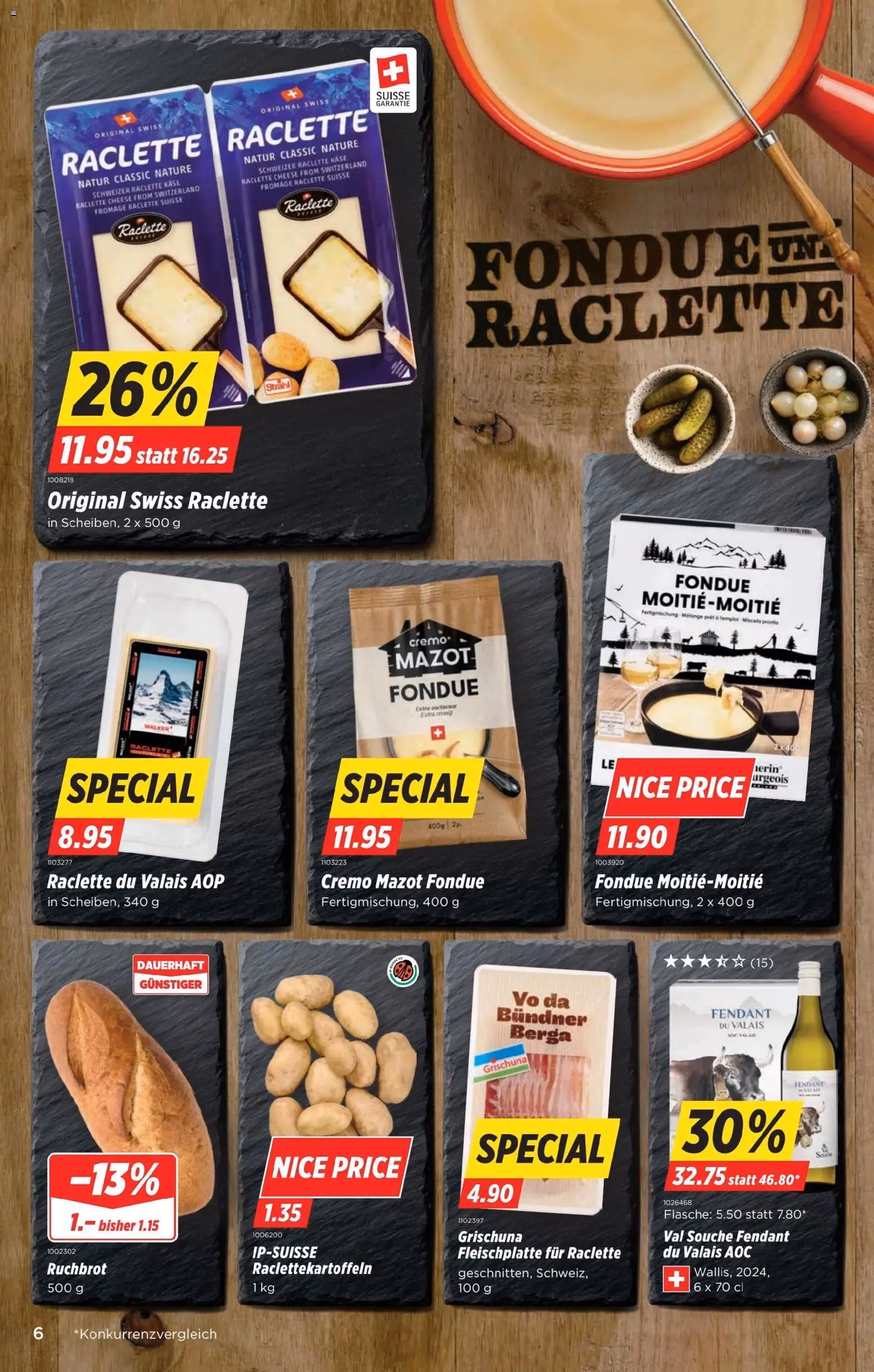 Denner Aktionen - Gültiger Prospekt ab 04.11.2025, Seite 6 von insgesamt 24