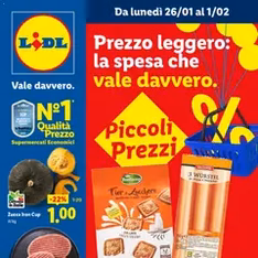 Volantino Lidl - anteprima volantino valido dal 26/01/2026
