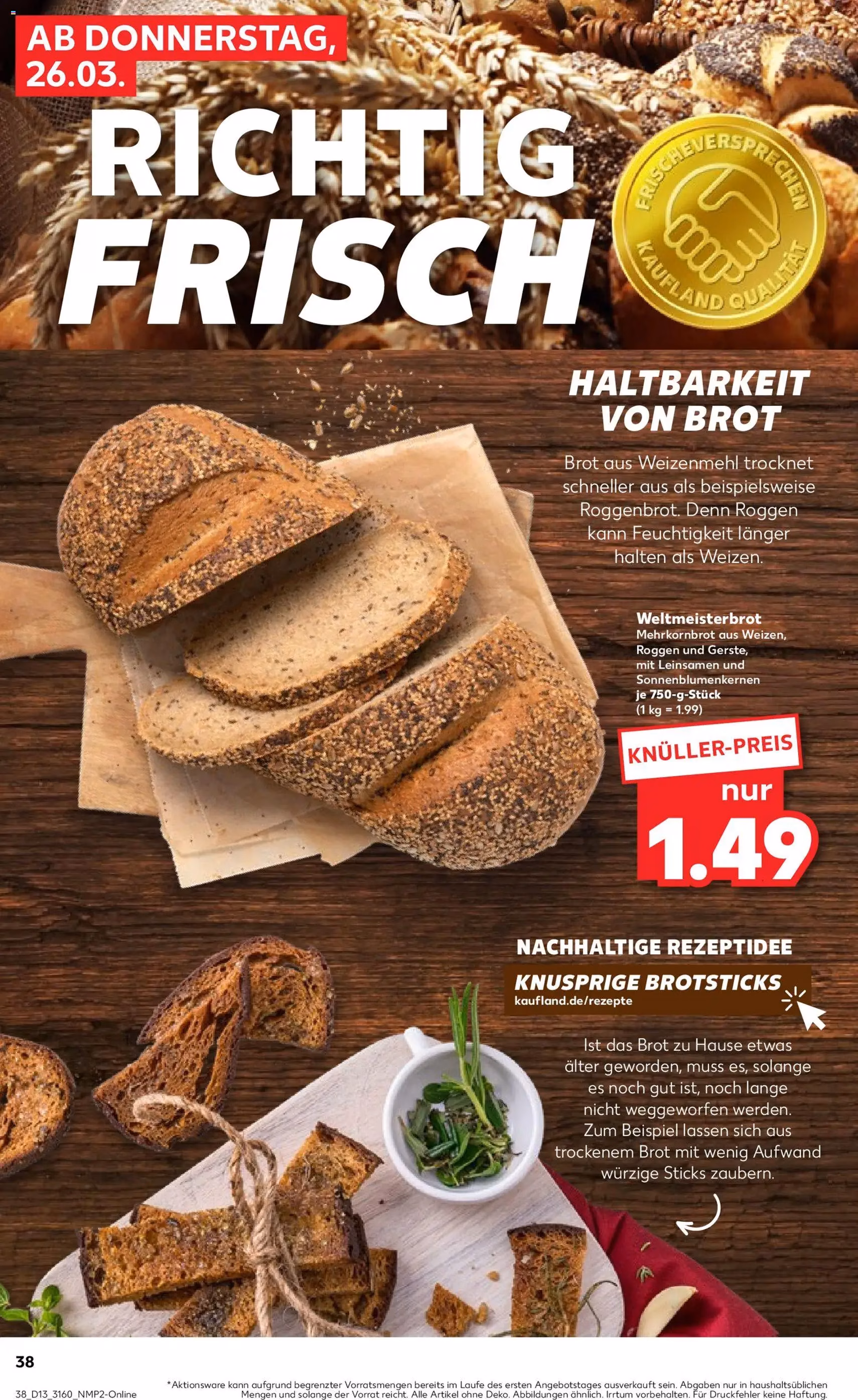 Kaufland Prospekt - Gültiger Prospekt ab 26.03.2026, Seite 38 von insgesamt 68