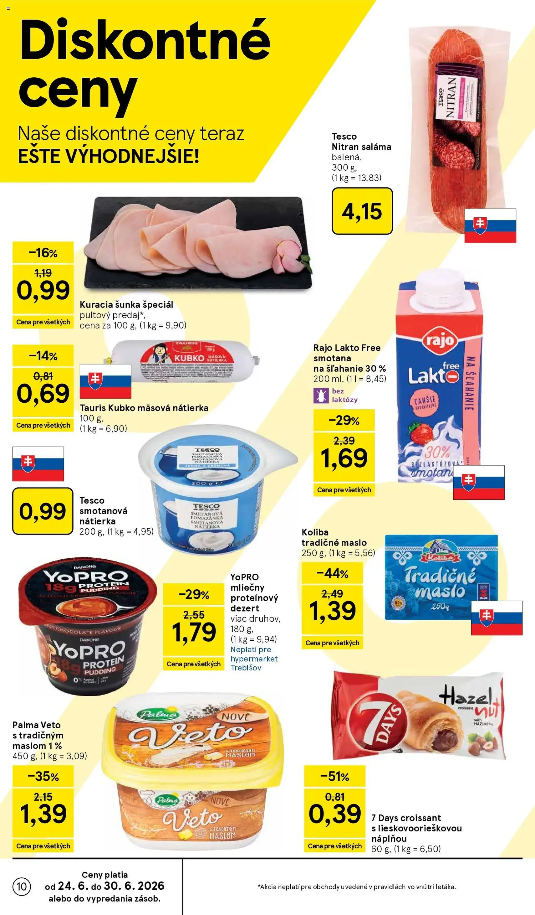 Tesco Hypermarket - leták - platný leták od 24.06.2026 strana 10 z 51