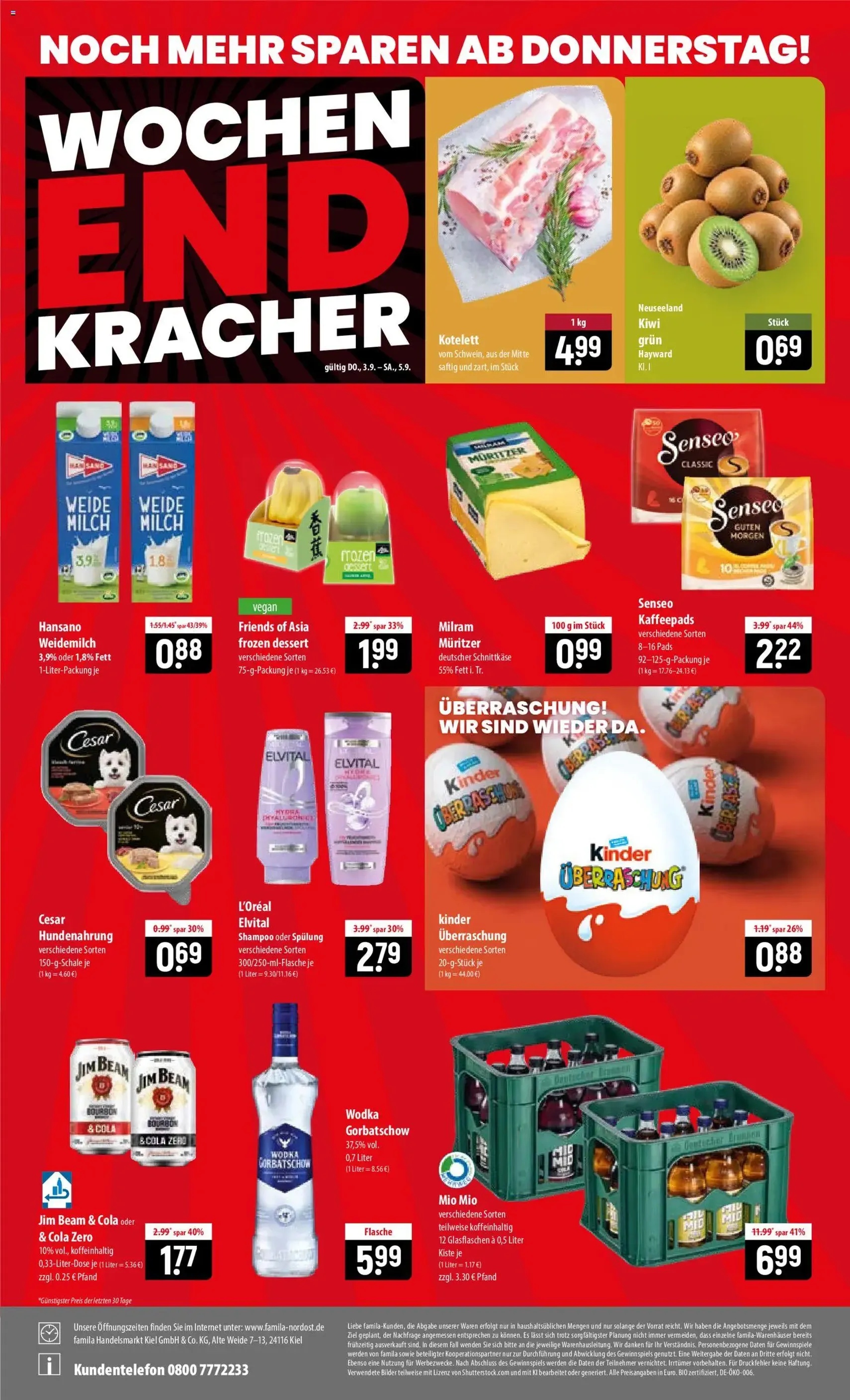 Famila Prospekt - Gültiger Prospekt ab 31.08.2026, Seite 24 von insgesamt 24