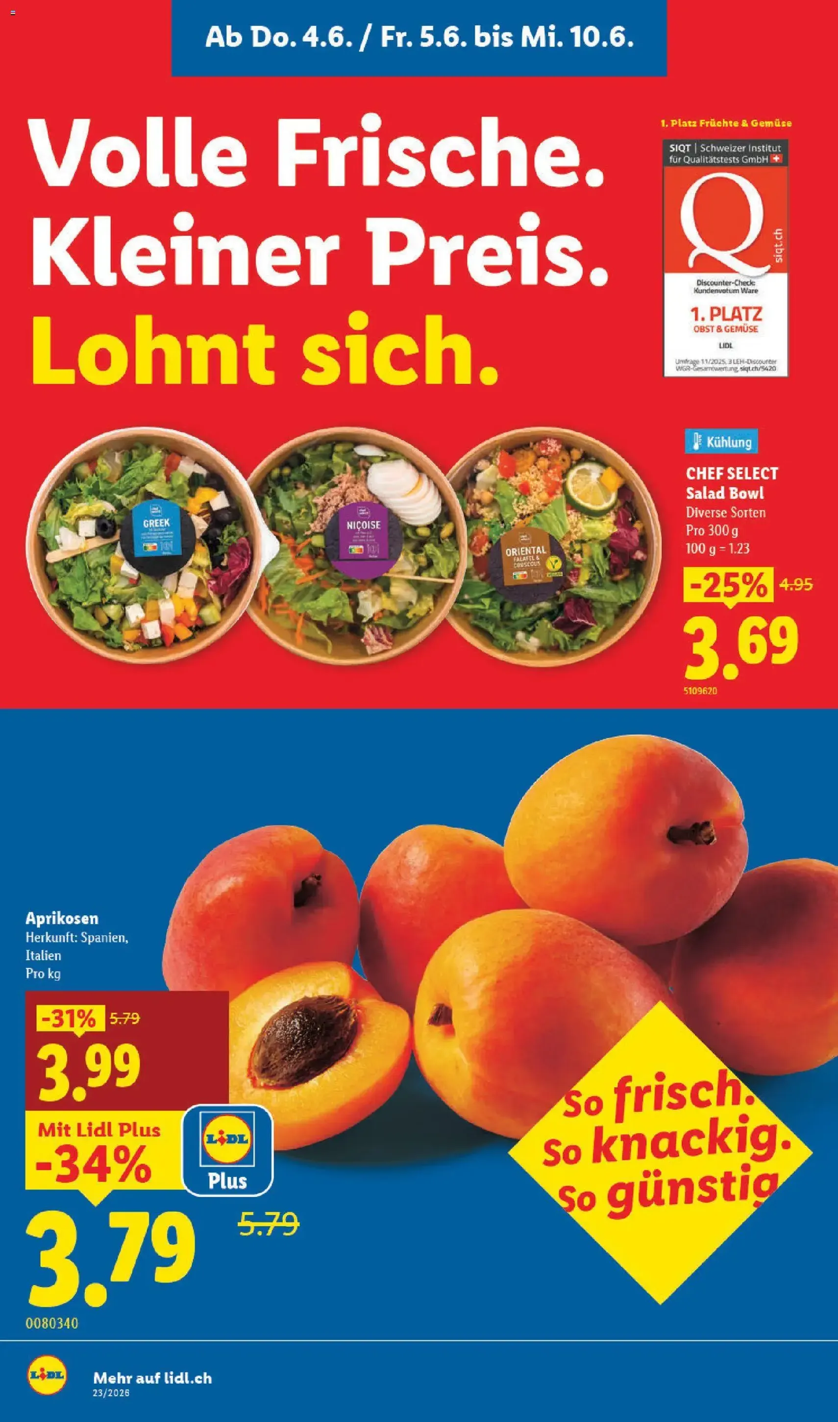Lidl aktionen - Gültiger Prospekt ab 04.06.2026, Seite 4 von insgesamt 36