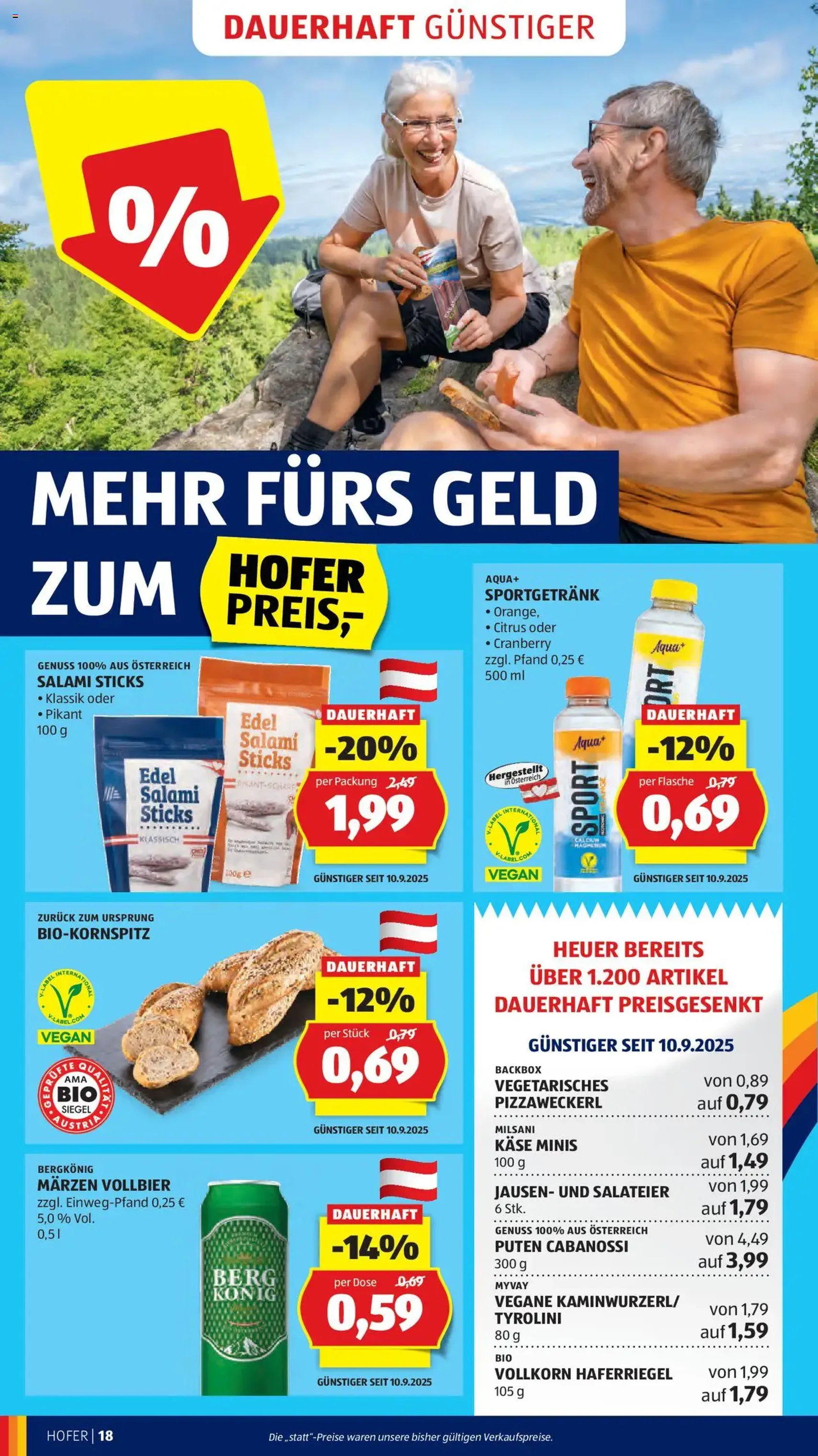 Hofer Flugblatt - Gültiger Prospekt ab 10.10.2025, Seite 20 von insgesamt 40