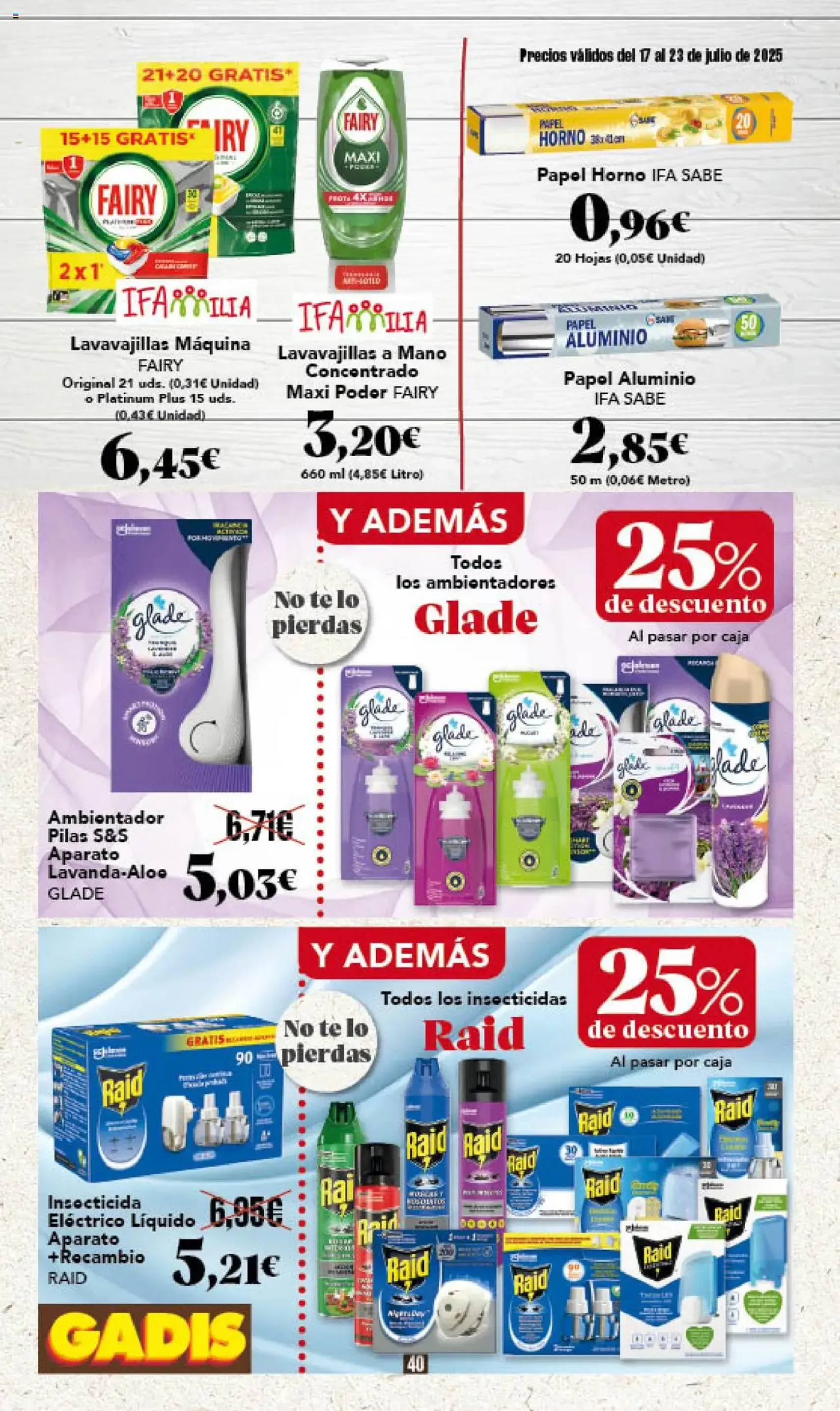 Gadis folleto - folleto válido desde 17/07/2025 página 40 de 44