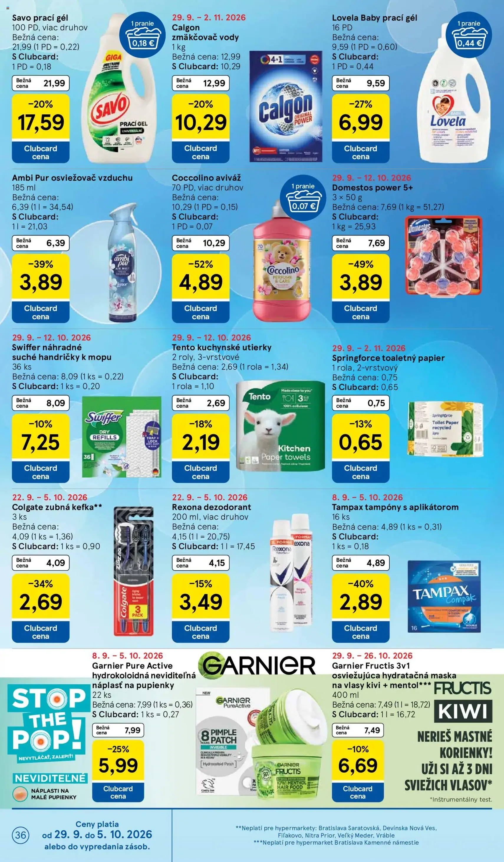 Tesco Hypermarket - leták - platný leták od 30.09.2026 strana 36 z 43