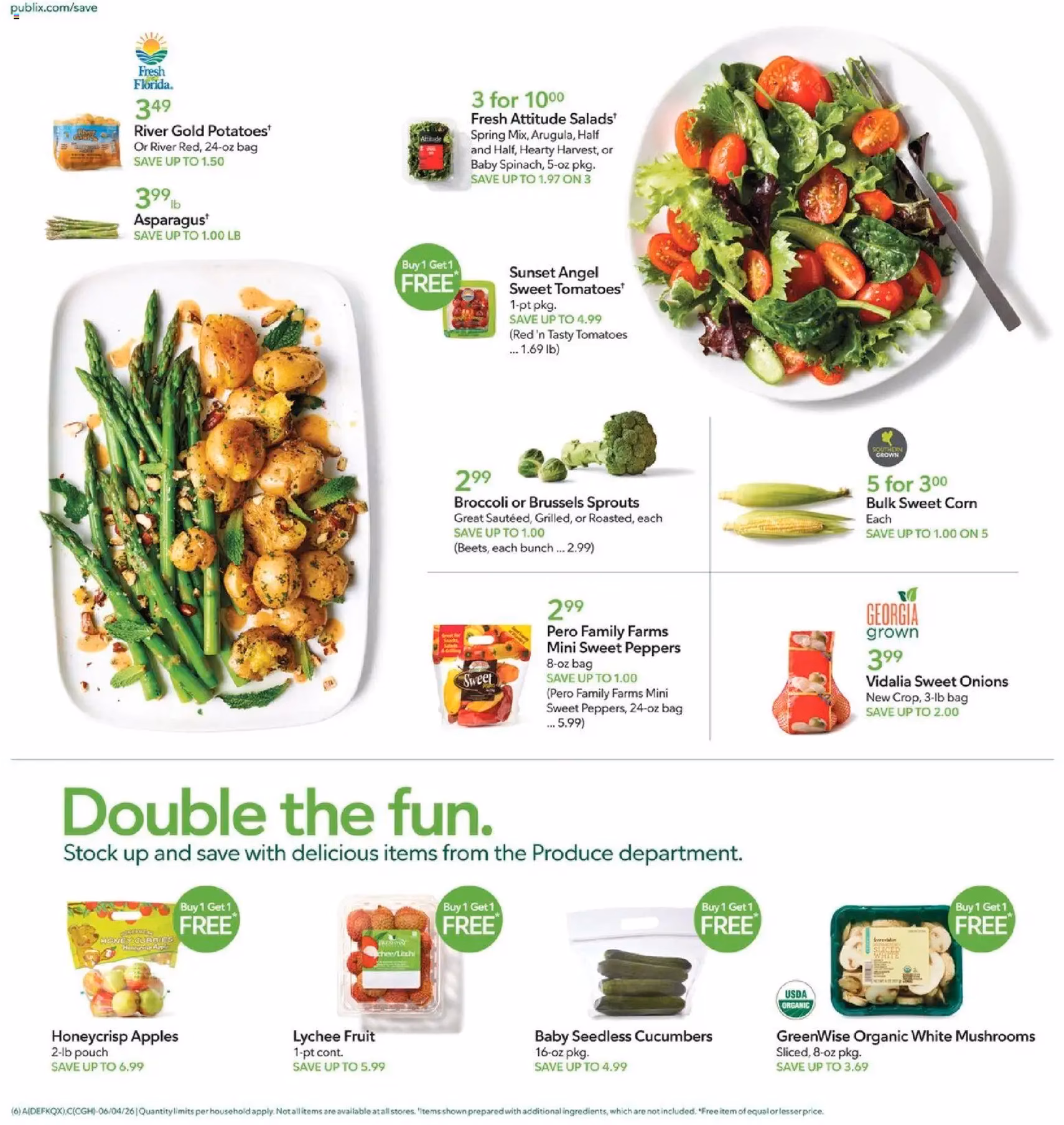 Publix Weekly Ad - valid flyer from 06/03/2026, page 6 of 16