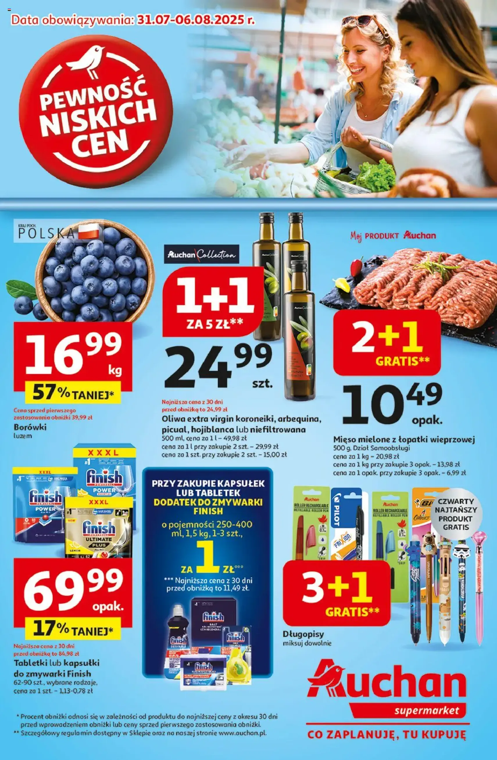 Auchan Gazetka - ważny gazetka od 31.07.2025 strona 1 z 8 Auchan Gazetka - ważny gazetka od 31.07.2025 strona 1 z 8