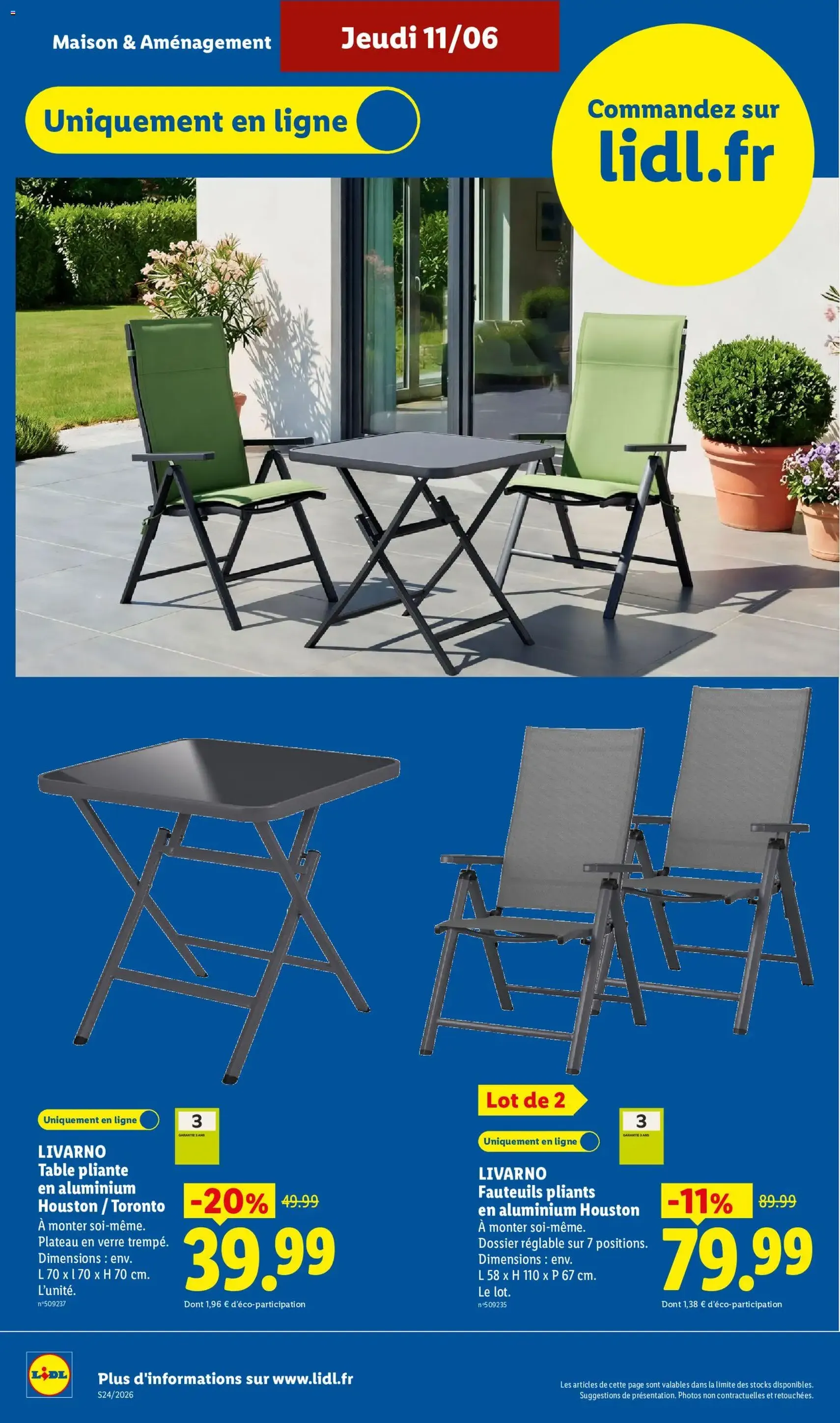 LIDL catalogue - brochure valable à partir du 11/06/2026, page 44 sur 67