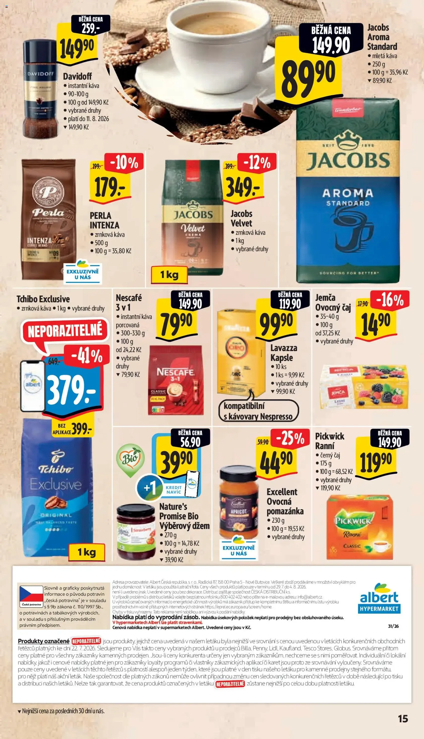 Albert leták - Hypermarket - platný leták od 29.07.2026 strana 23 z 42