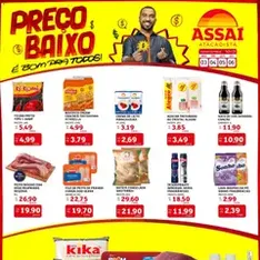 Encarte Assaí Atacadista - pré-visualização do folheto, válido a partir de 03/11/2025
