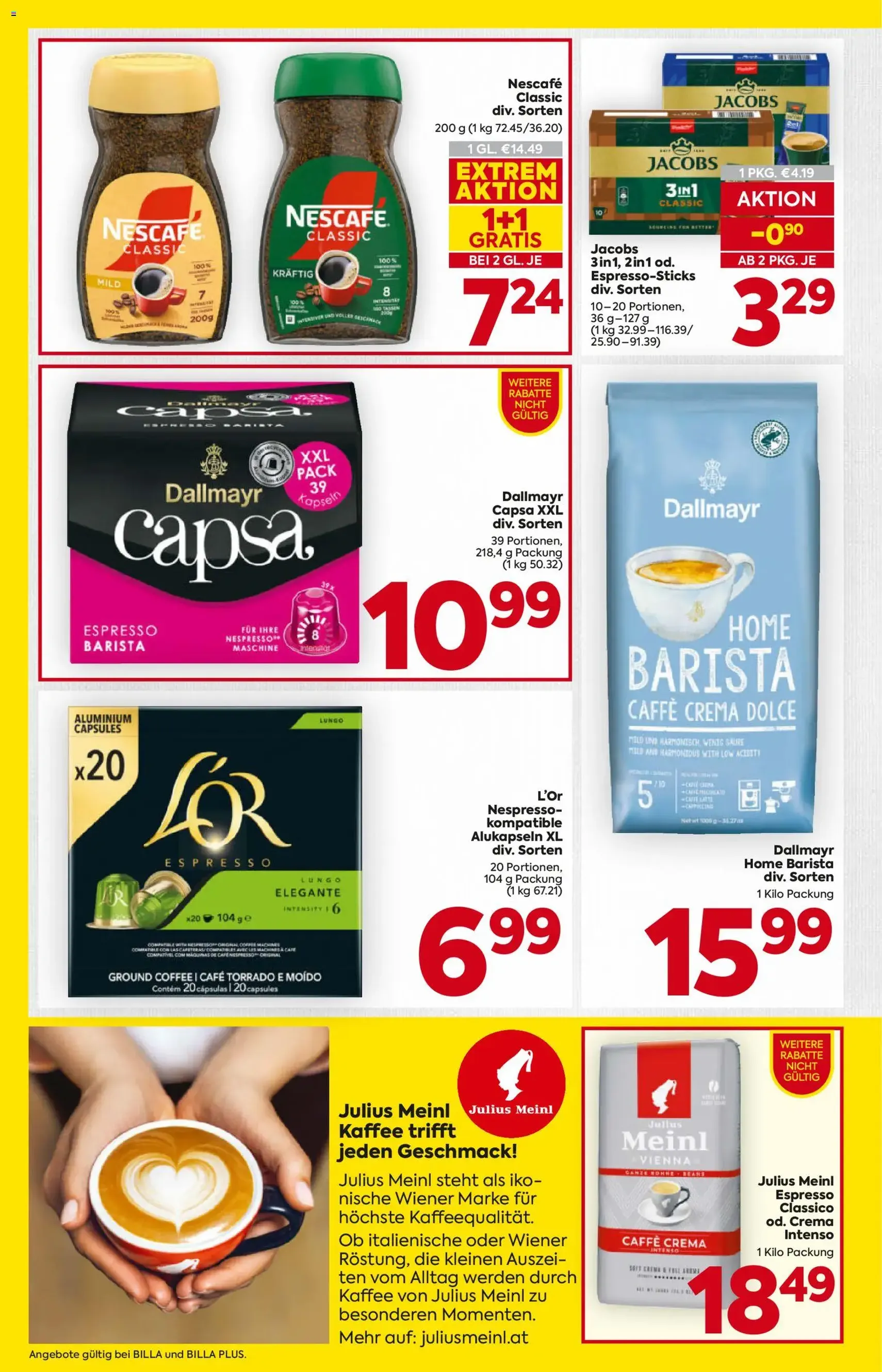Billa - Flugblatt - Gültiger Prospekt ab 10.09.2026, Seite 14 von insgesamt 16