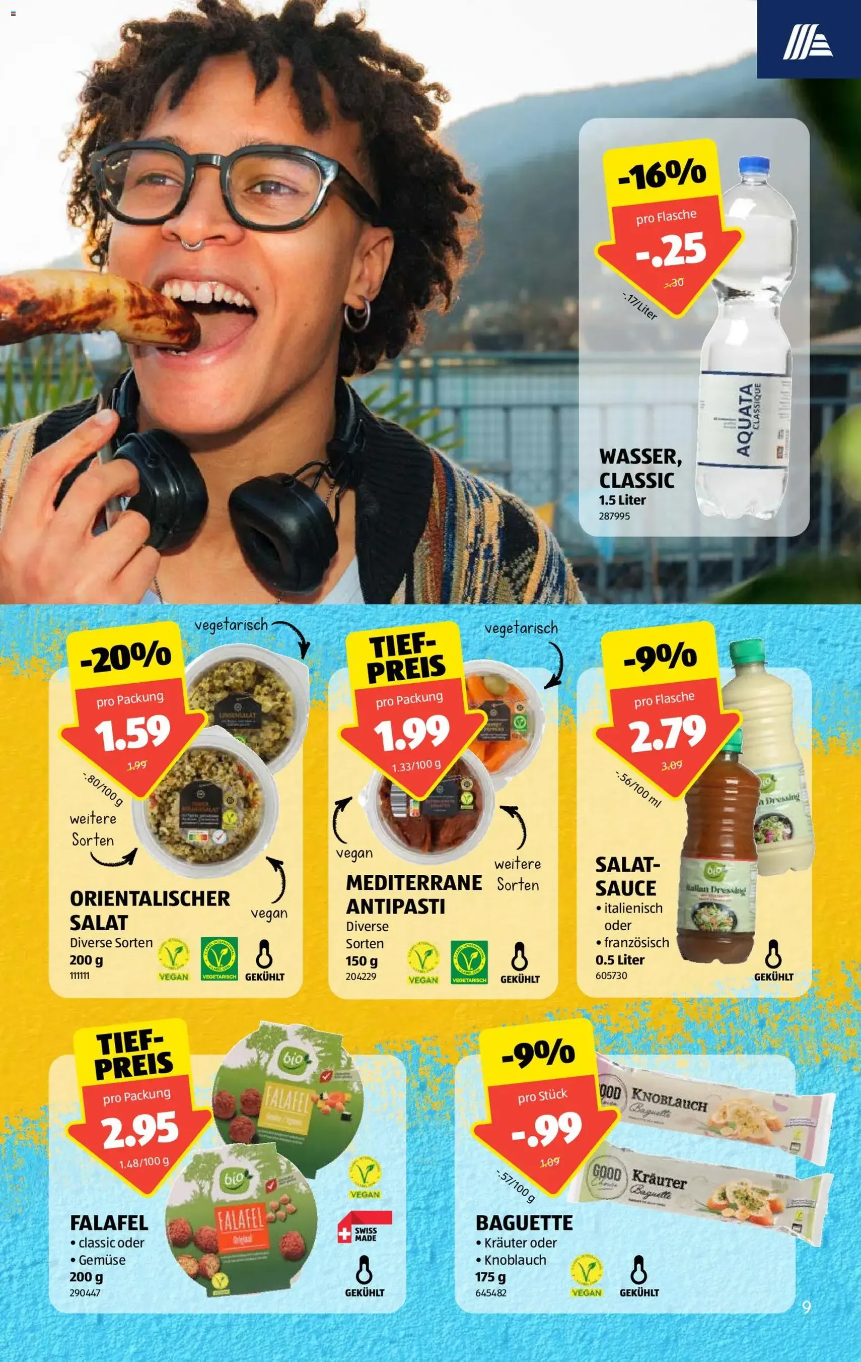 Aldi aktionen - Gültiger Prospekt ab 09.07.2026, Seite 9 von insgesamt 44