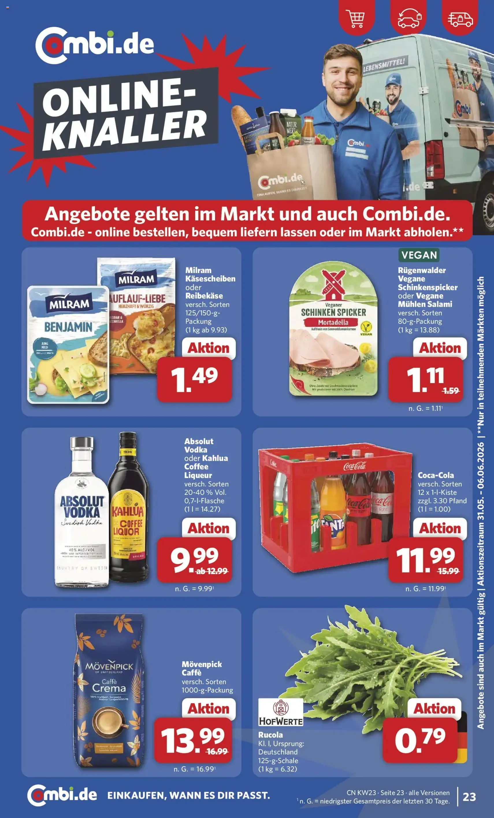 Combi Prospekt - Gültiger Prospekt ab 01.06.2026, Seite 23 von insgesamt 31
