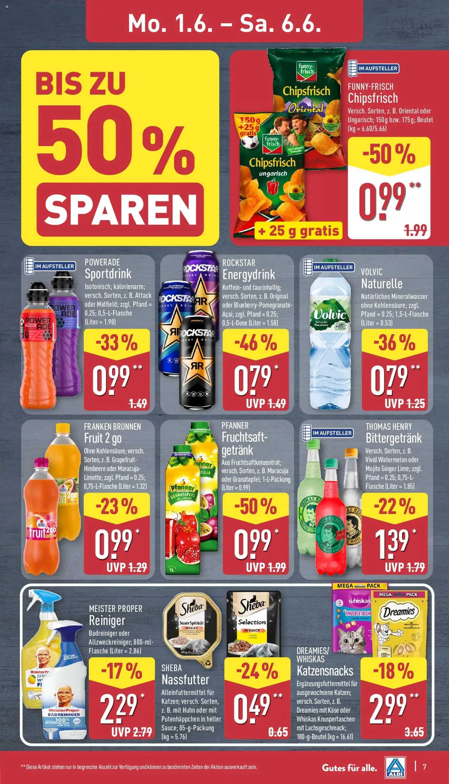 Aldi Prospekt - Gültiger Prospekt ab 01.06.2026, Seite 7 von insgesamt 37