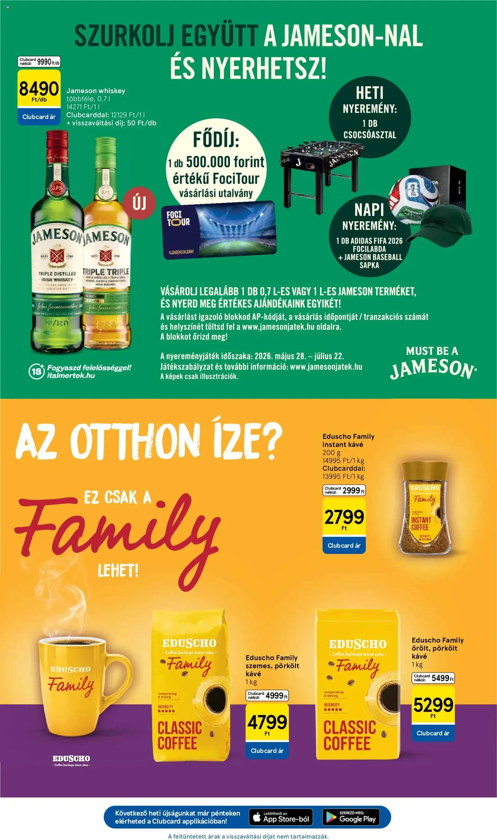 Tesco aktuális akciós újság - 2026.06.18. érvényes szórólap 25 oldal 38 oldalból