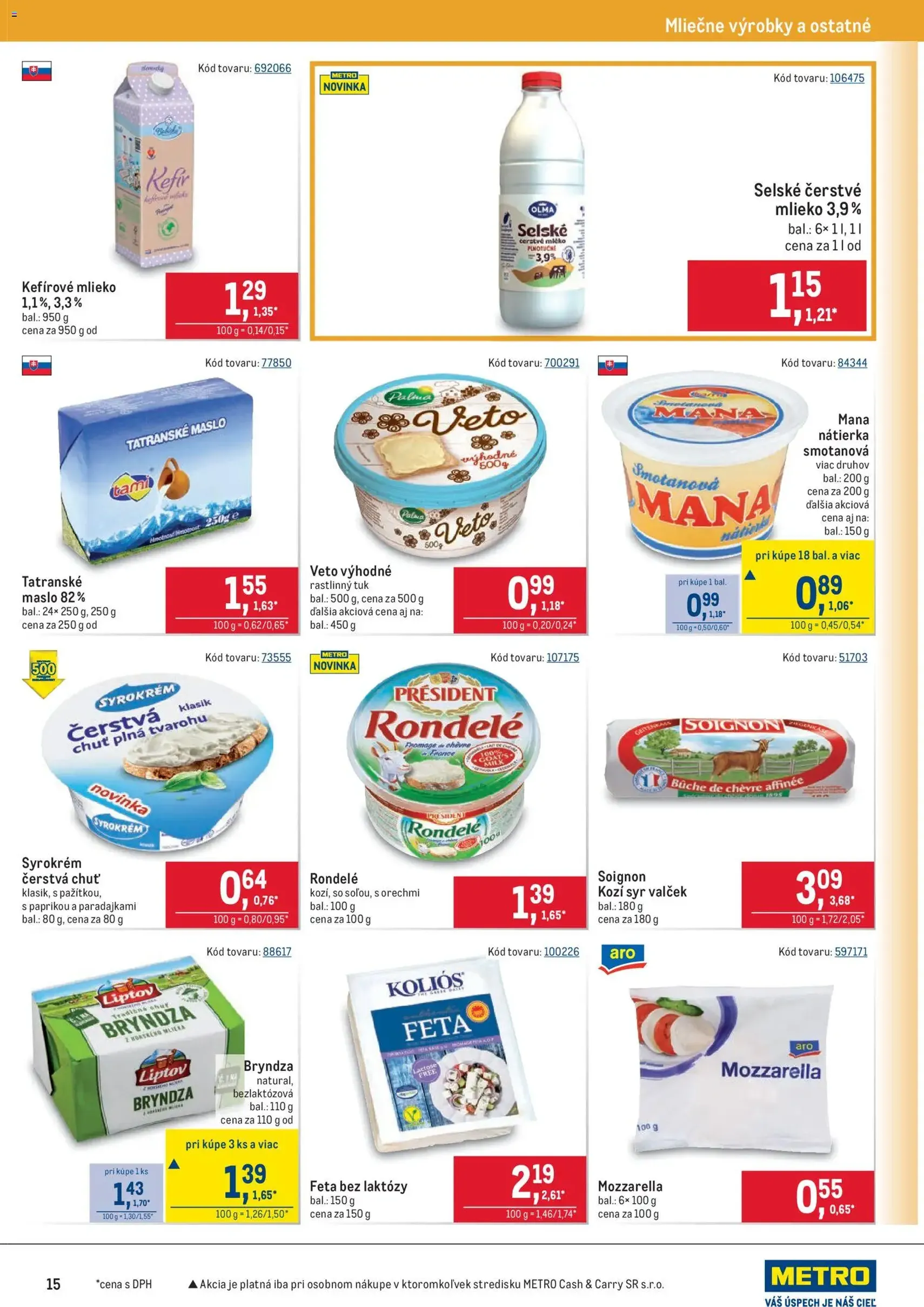 Metro leták - platný leták od 25.03.2026 strana 15 z 40