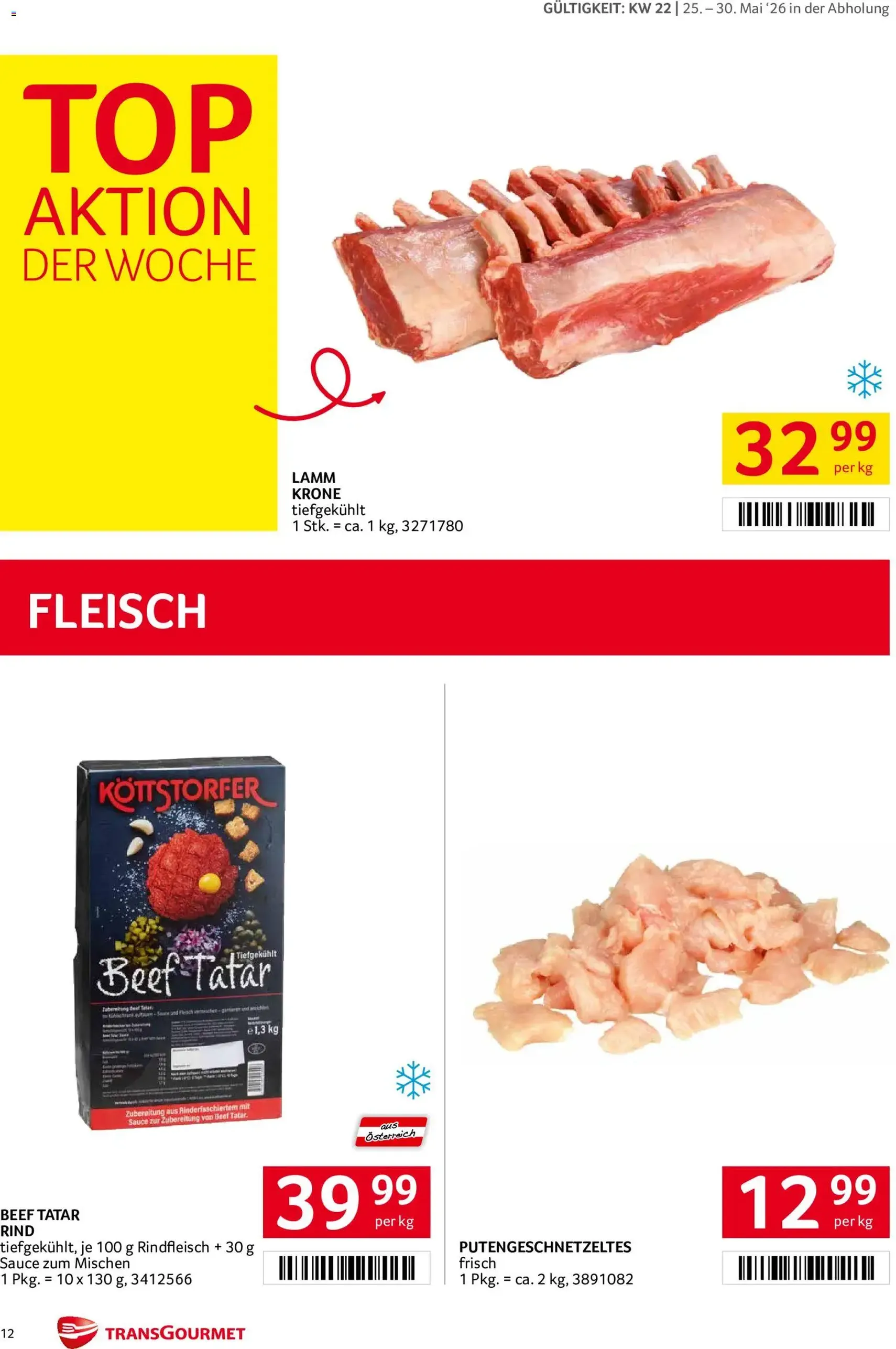 Transgourmet Flugblatt - Gültiger Prospekt ab 25.05.2026, Seite 12 von insgesamt 35