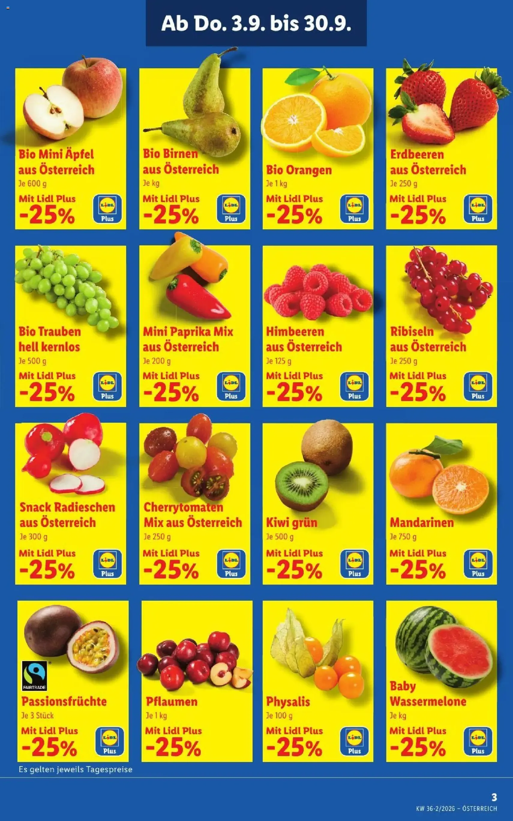 Lidl - Flugblatt - Gültiger Prospekt ab 03.09.2026, Seite 3 von insgesamt 55