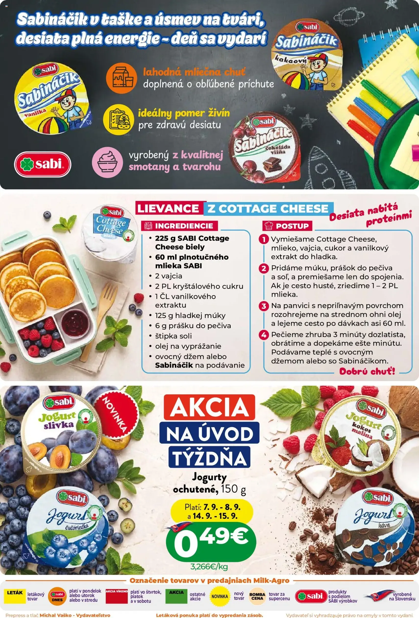 Milk Agro leták - platný leták od 02.09.2026 strana 2 z 16