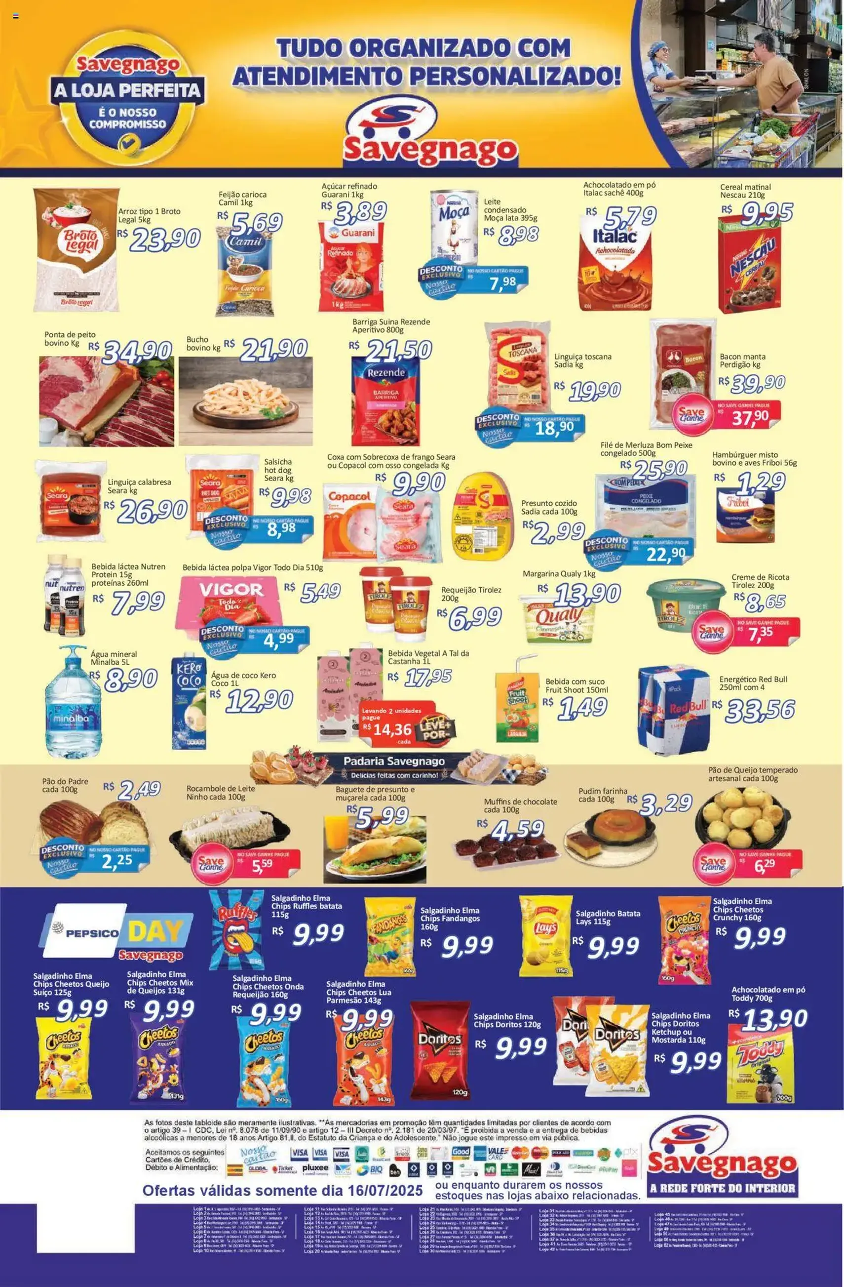 Savegnago - Ofertas da semana - folheto válido a partir de 16/07/2025 página 2 de 2