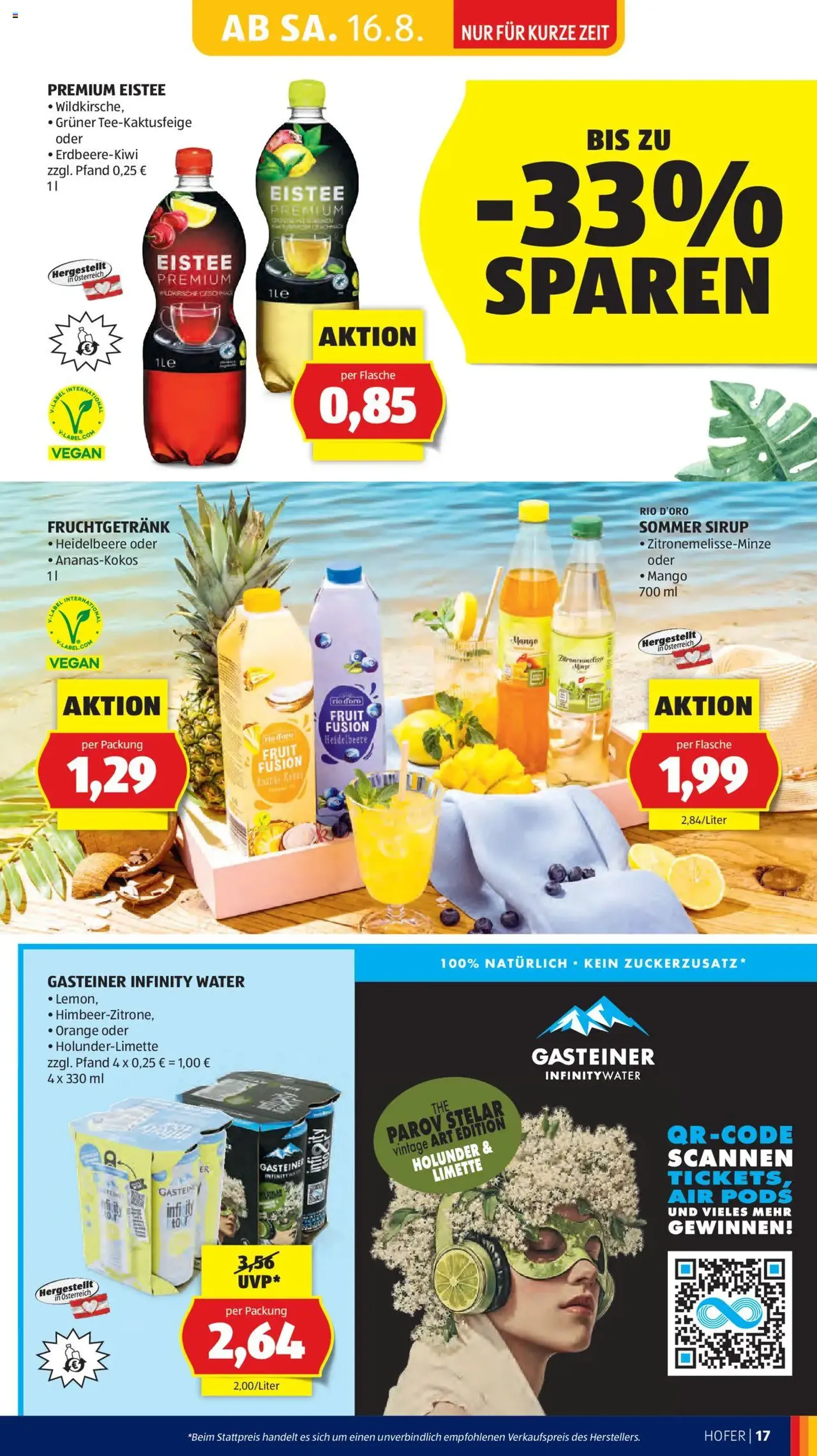 Hofer Flugblatt - Gültiger Prospekt ab 14.08.2025, Seite 19 von insgesamt 45