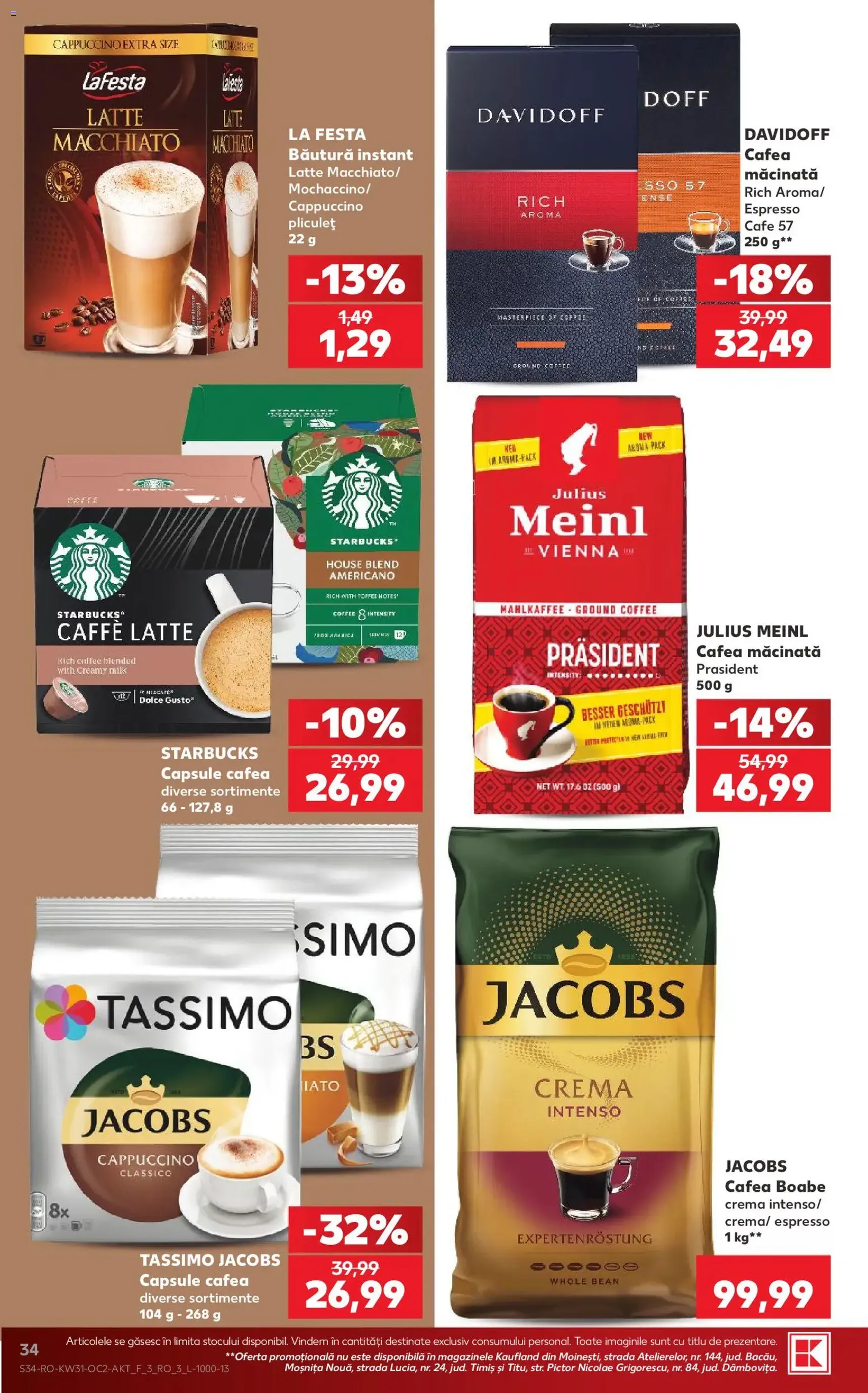 Kaufland RO akciós újság - 2026.07.29. érvényes szórólap 34 oldal 64 oldalból