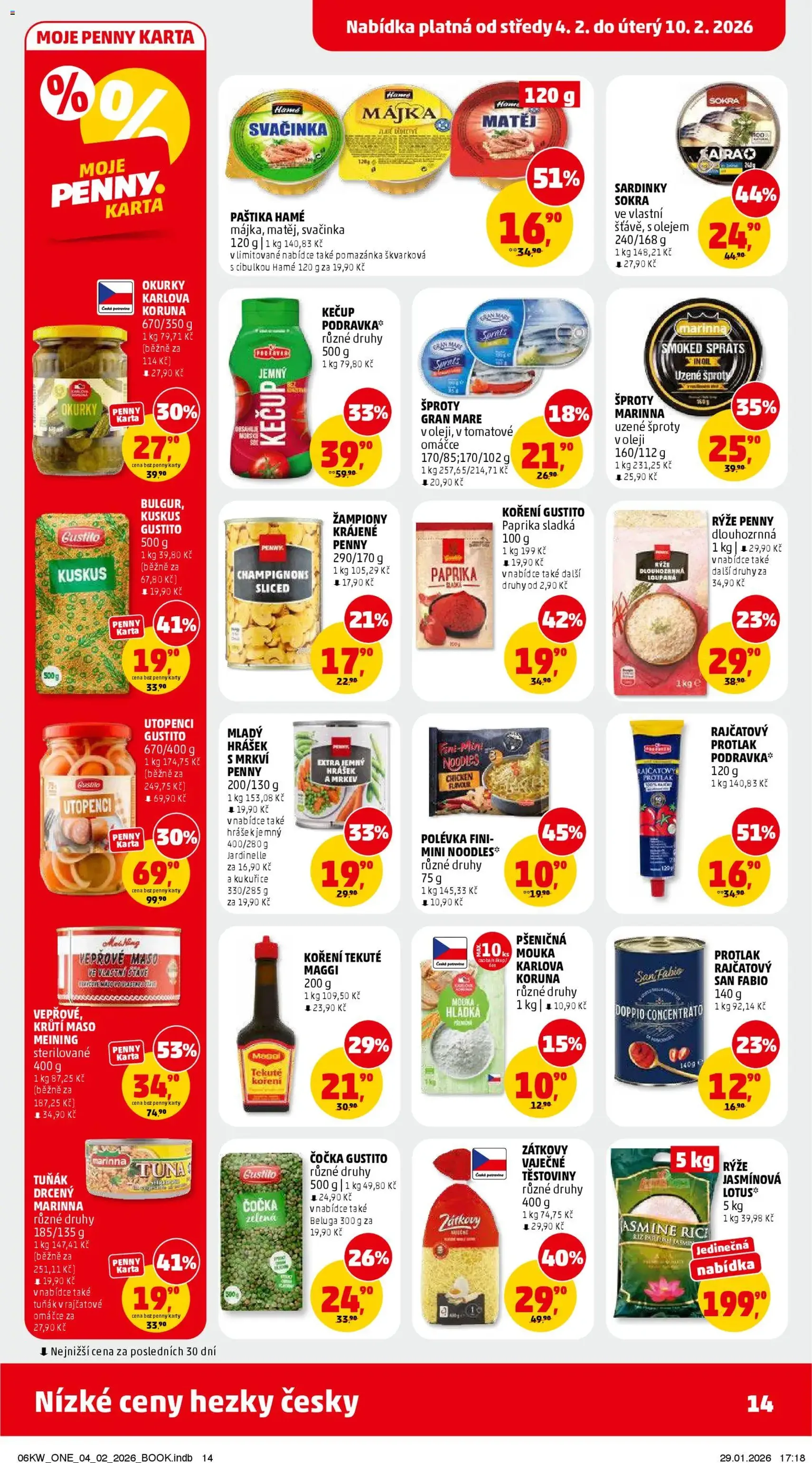 Penny Market leták - Čtvrtečník - platný leták od 04.02.2026 strana 14 z 28