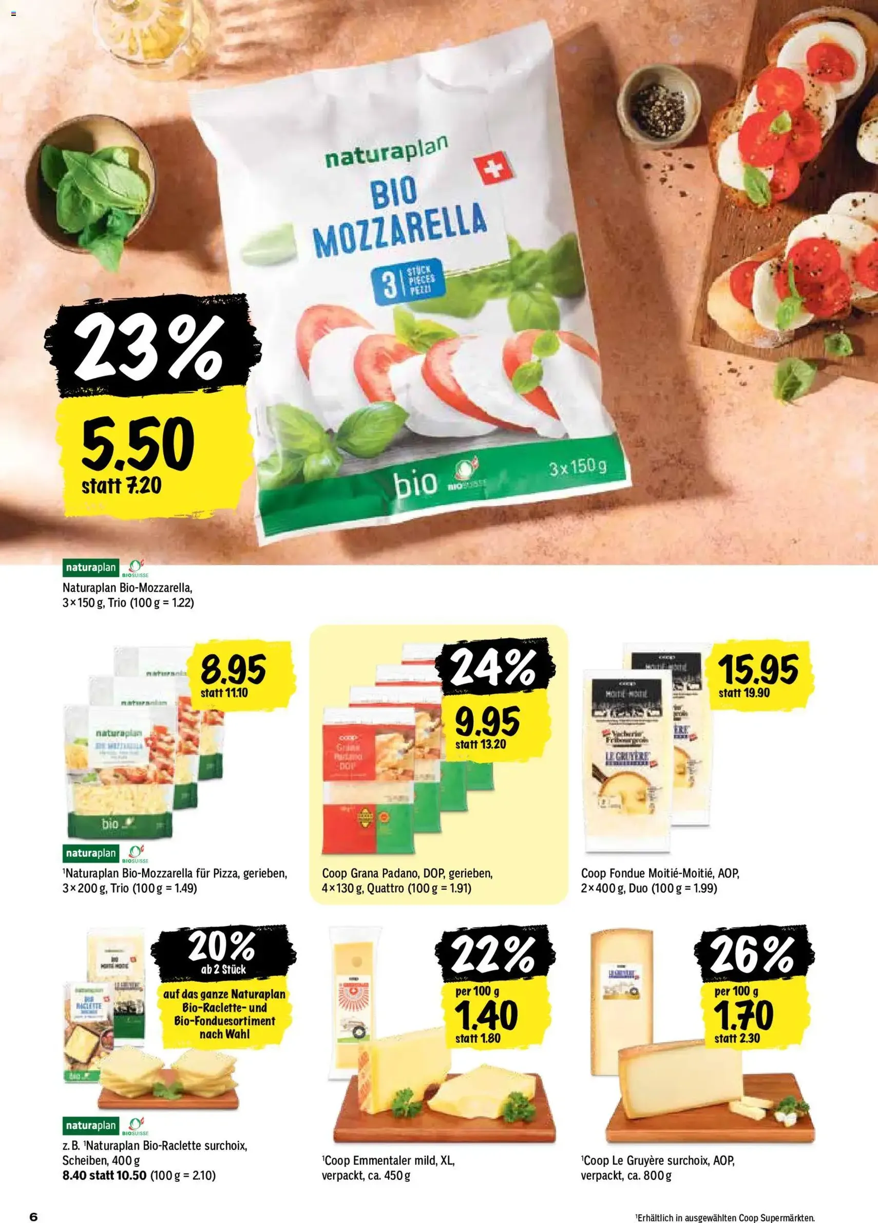 Coop aktionen - Gültiger Prospekt ab 10.09.2026, Seite 6 von insgesamt 24