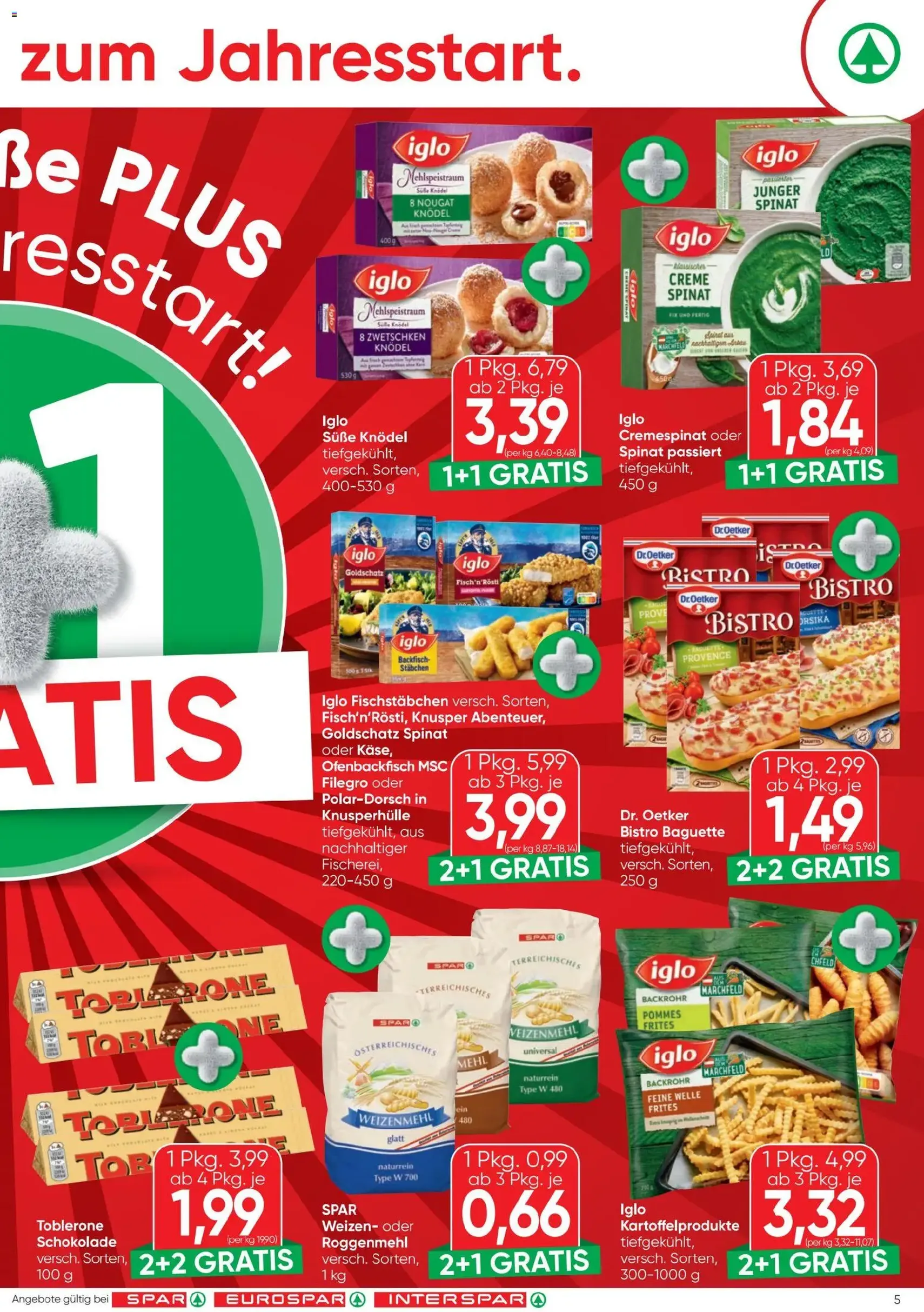 Spar Flugblatt - Gültiger Prospekt ab 15.01.2026, Seite 5 von insgesamt 20