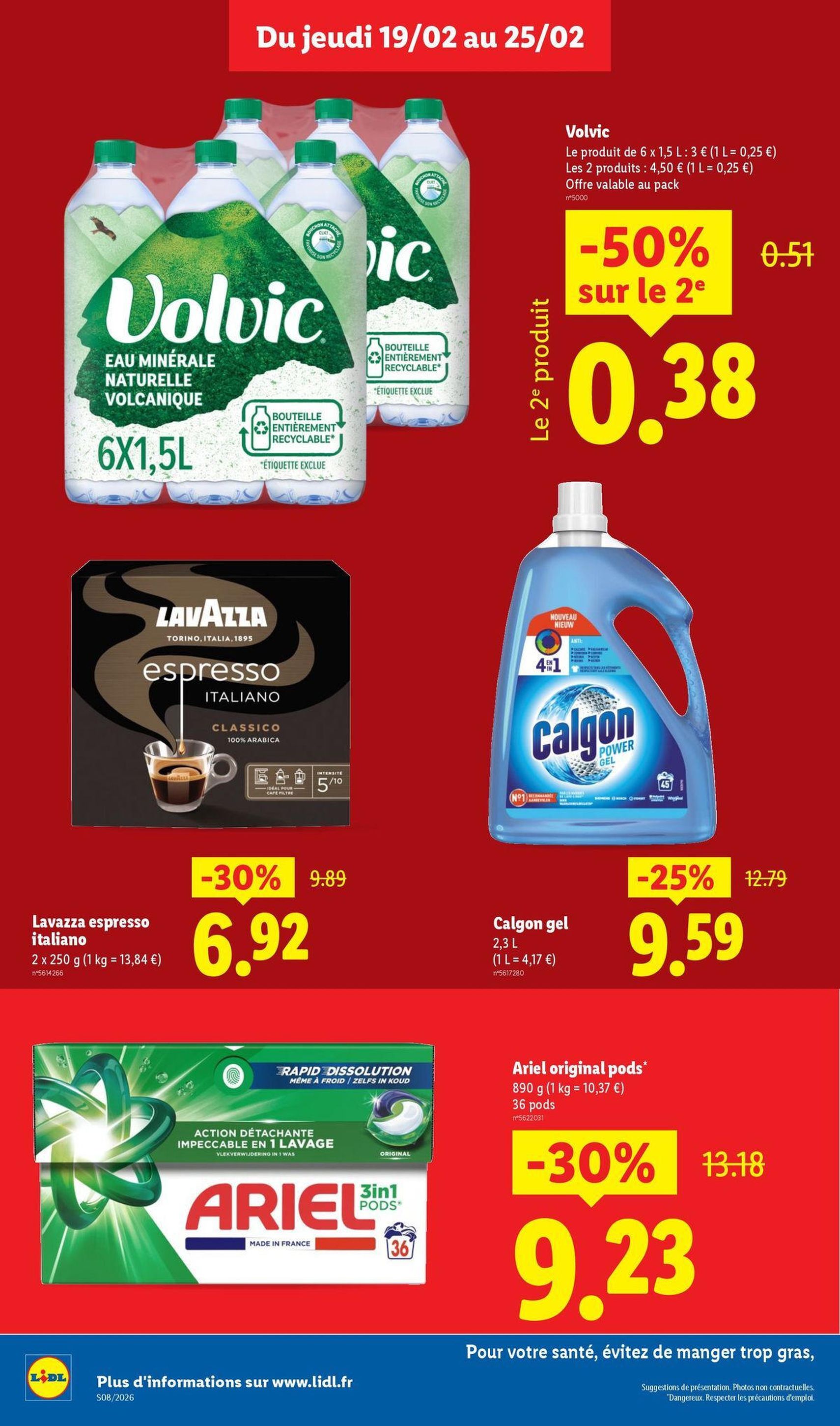 LIDL catalogue semaine 8 - brochure valable à partir du 19/02/2026, page 12 sur 77