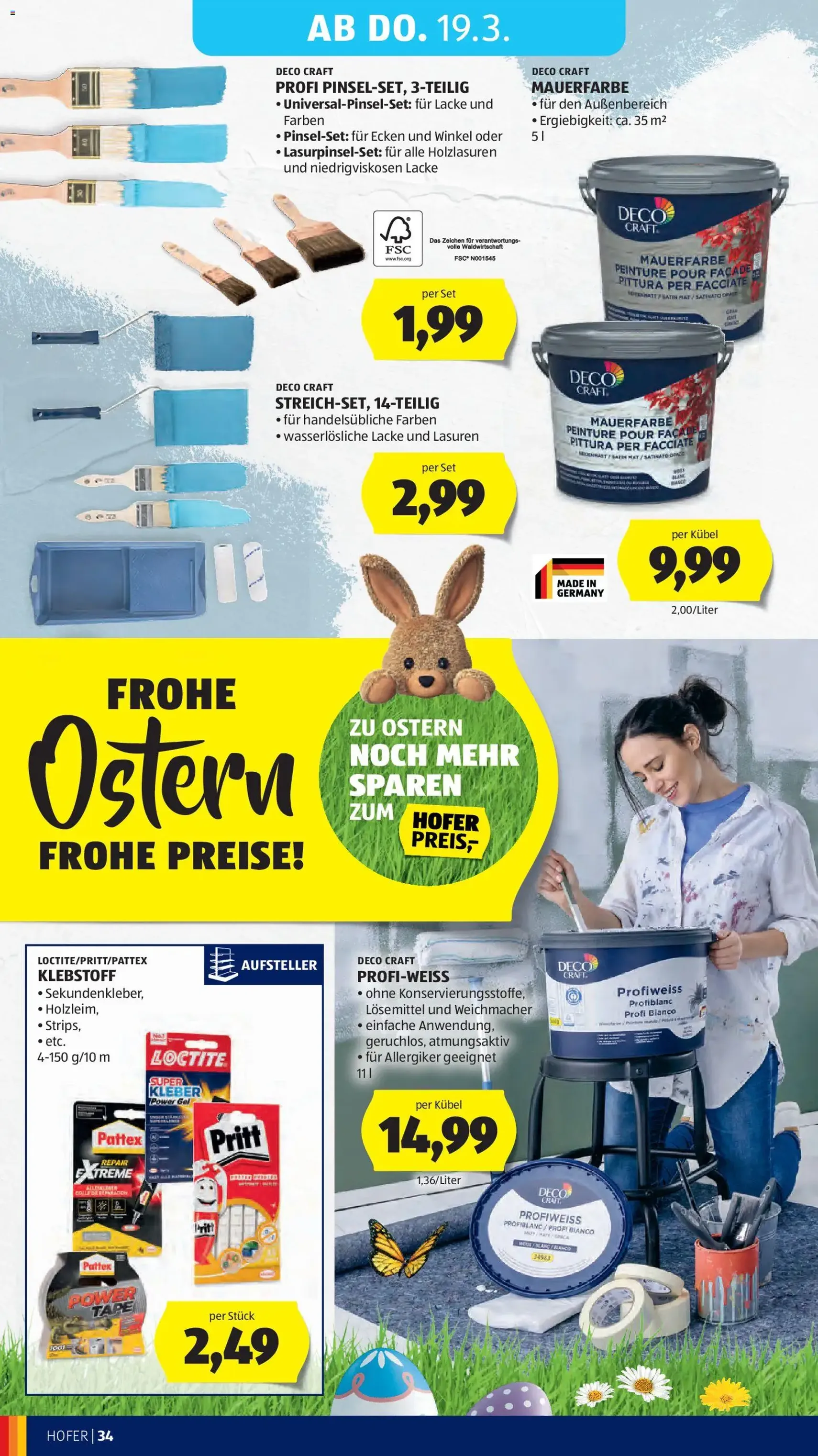 Hofer Flugblatt - Gültiger Prospekt ab 11.03.2026, Seite 41 von insgesamt 48