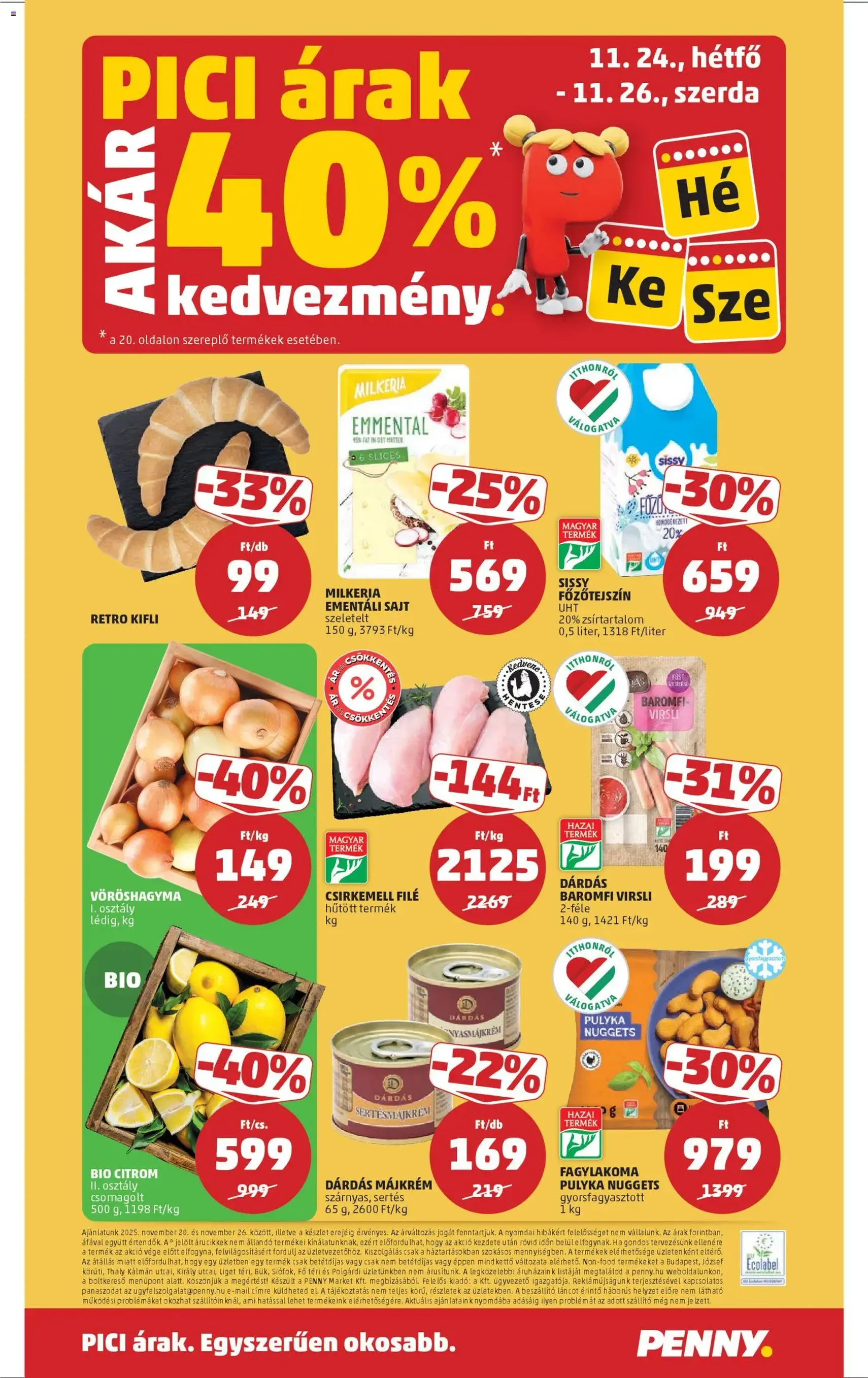 PENNY Black Friday - 2025.11.20. érvényes szórólap 24 oldal 44 oldalból