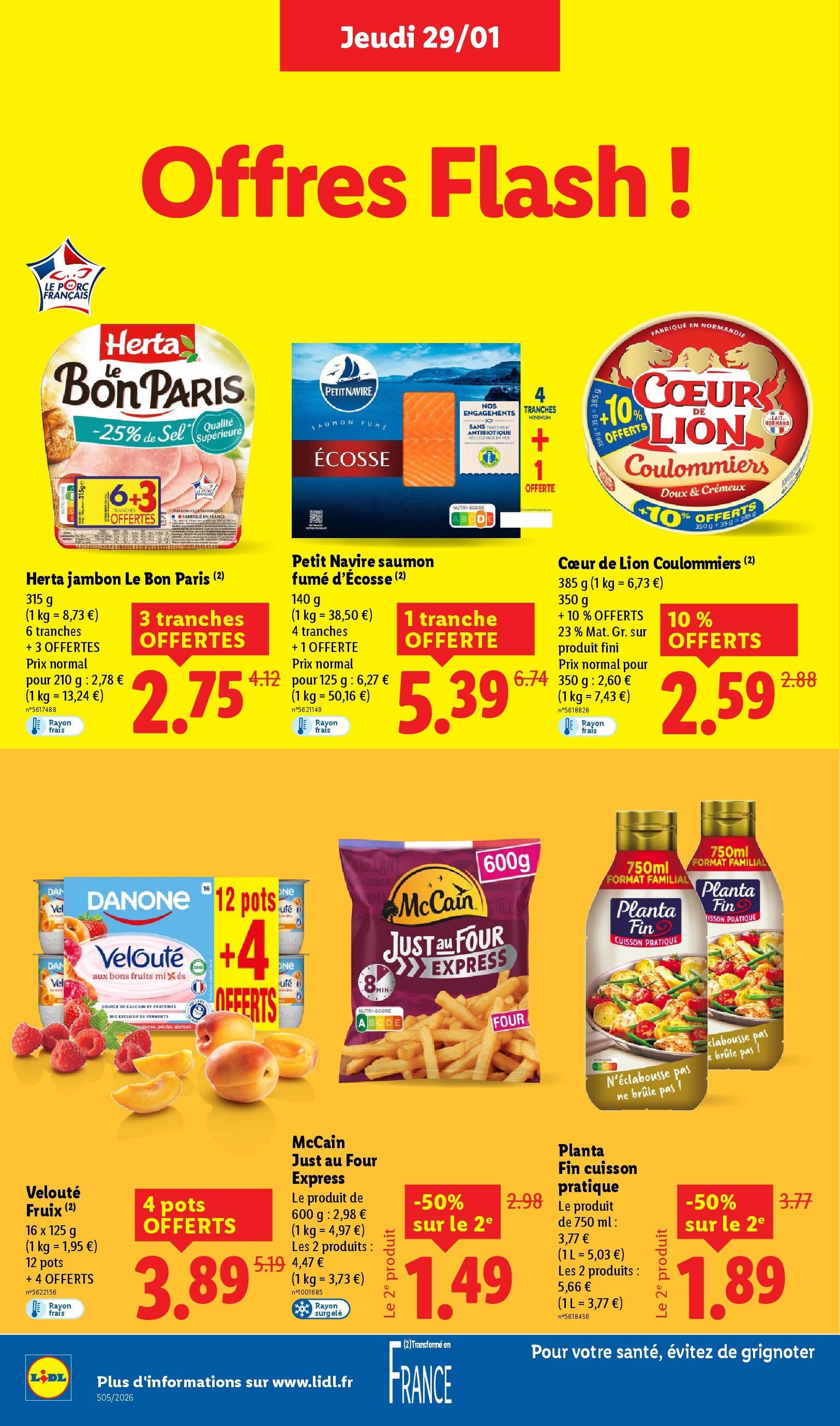LIDL catalogue semaine 5 - brochure valable à partir du 29/01/2026, page 18 sur 75