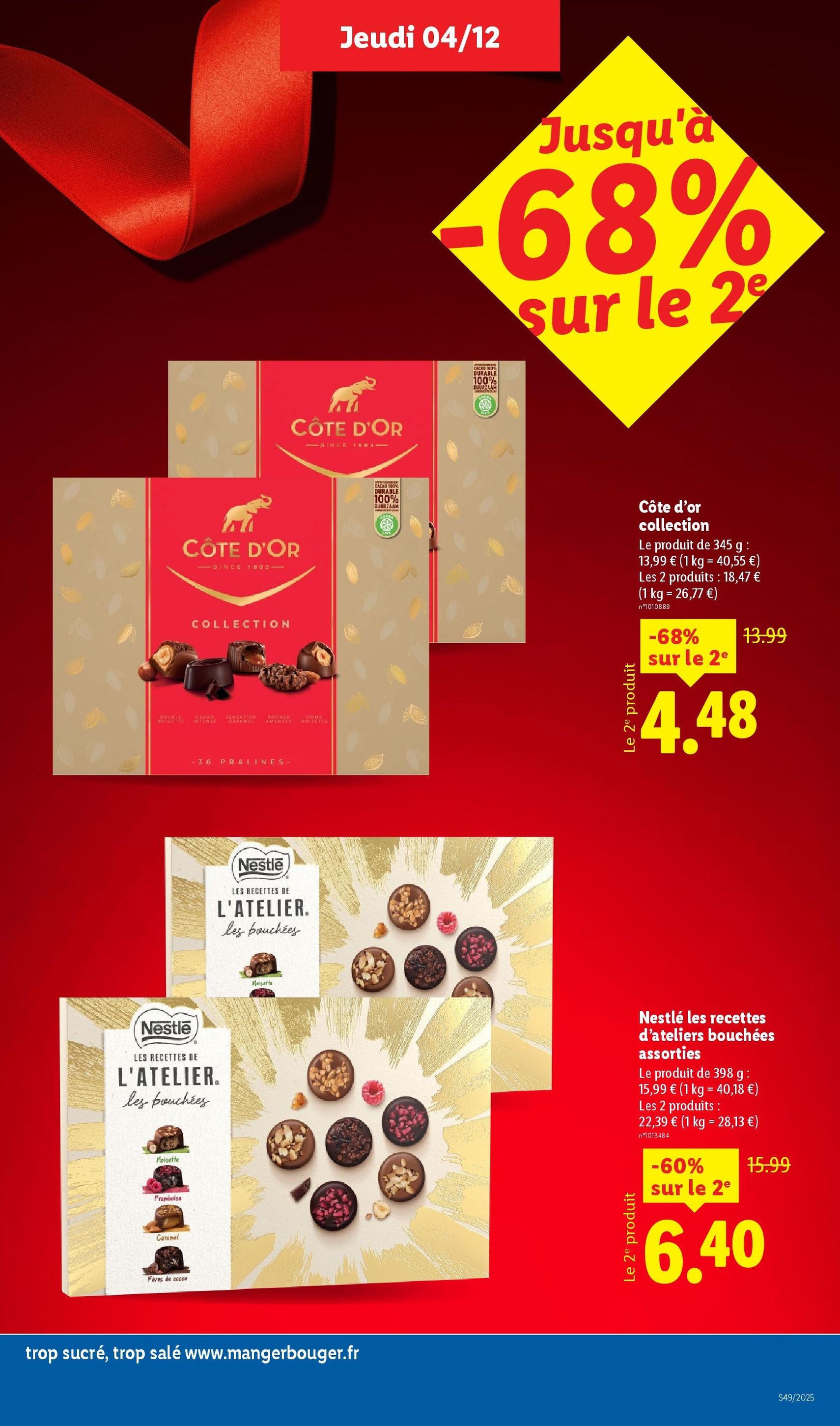 LIDL catalogue semaine 49 - brochure valable à partir du 04/12/2025, page 39 sur 96