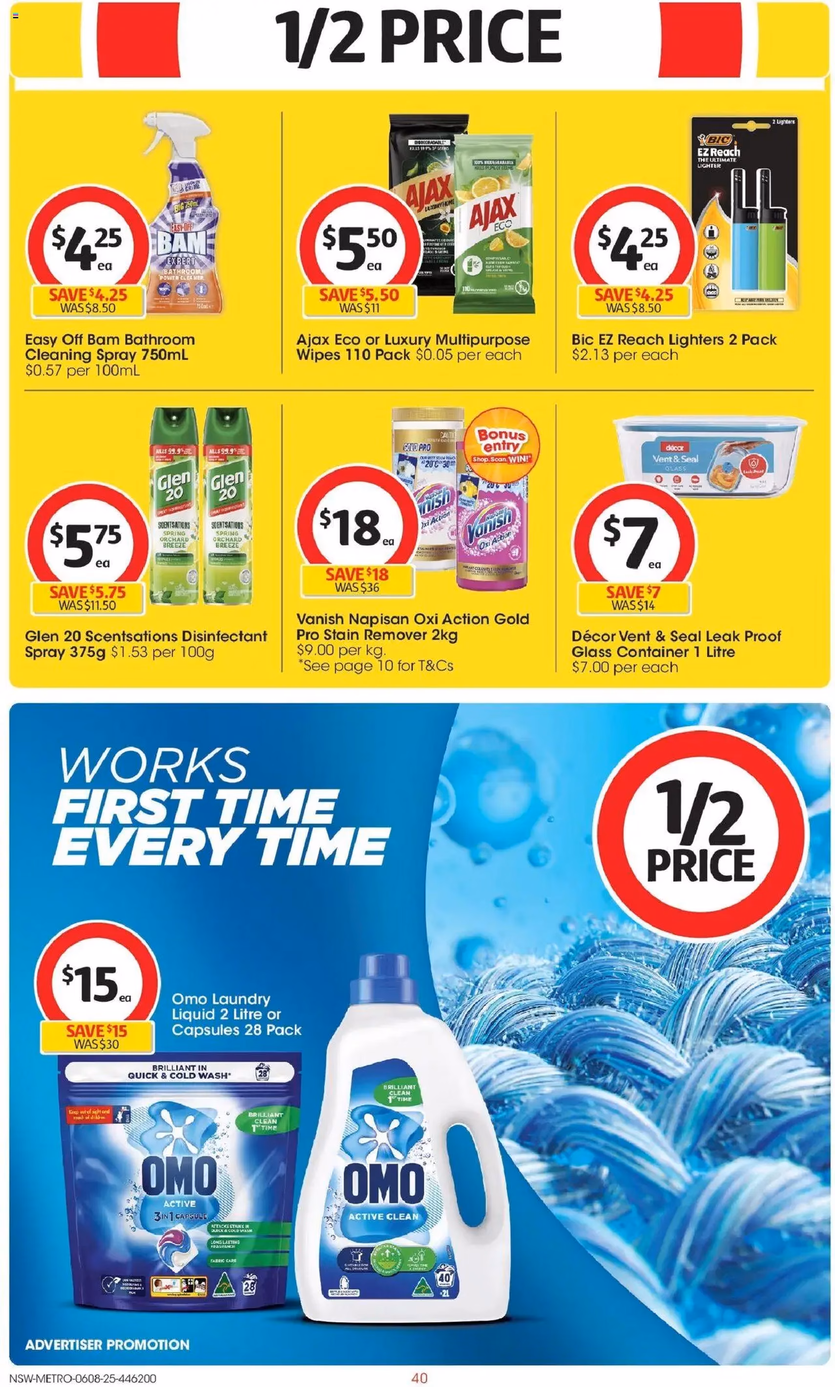 Coles Catalogue NSW - valid flyer from 06/08/2025, page 40 of 47 Coles Catalogue NSW - valid flyer from 06/08/2025, page 40 of 47