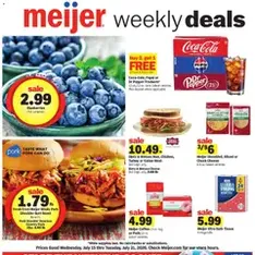 Meijer Weekly Ad - Flyer preview valid from 07/15/2026