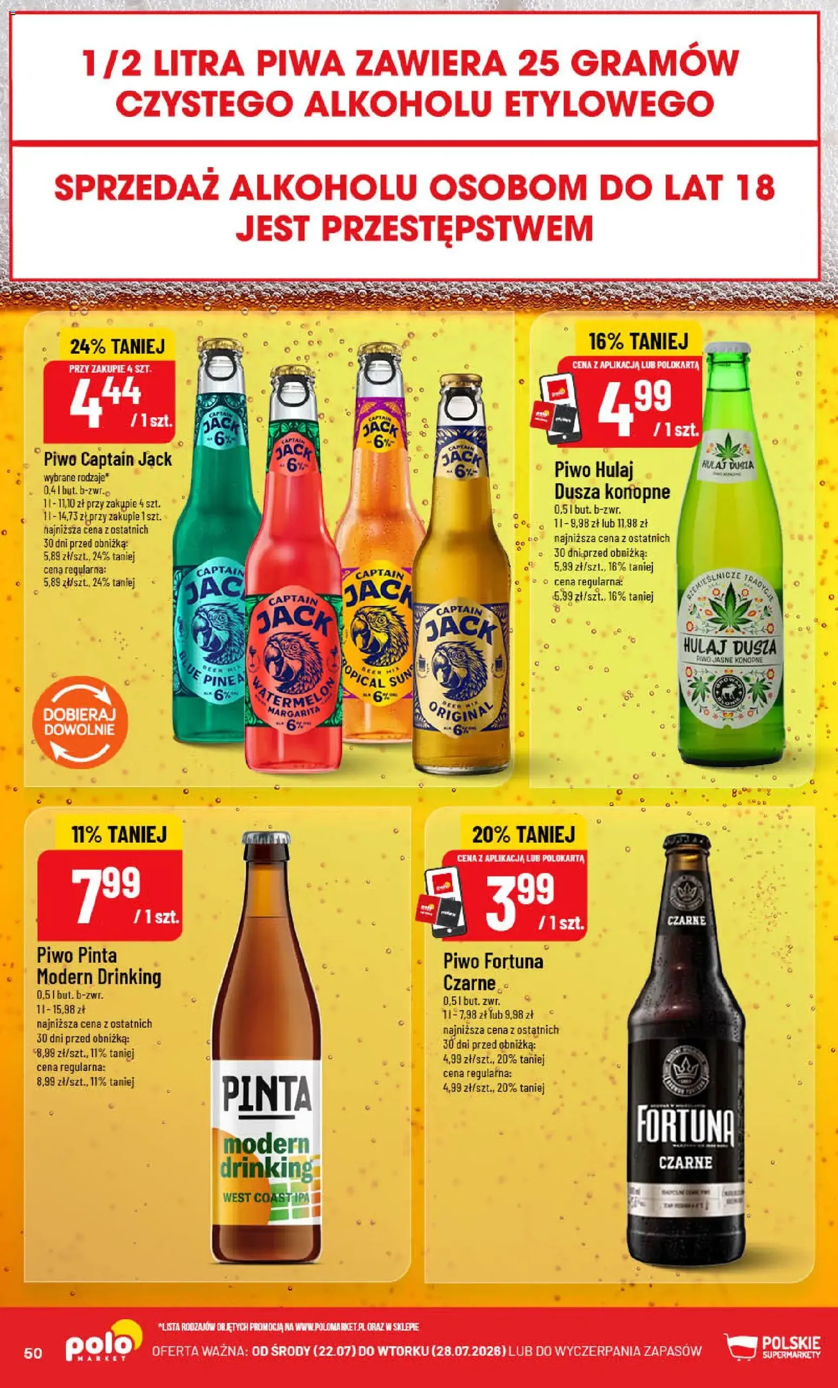 POLOmarket gazetka - ważny gazetka od 22.07.2026 strona 50 z 70