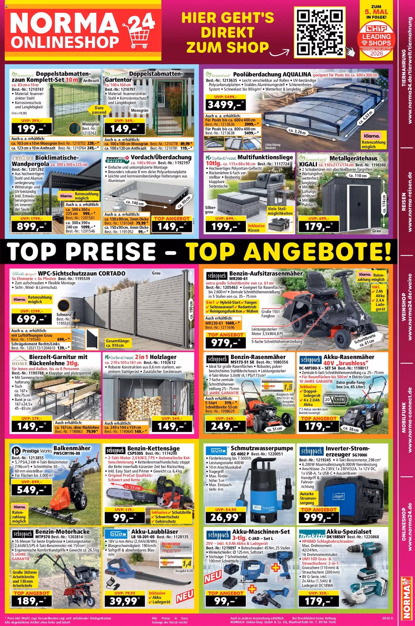 Norma Prospekt - Gültiger Prospekt ab 21.09.2026, Seite 17 von insgesamt 28
