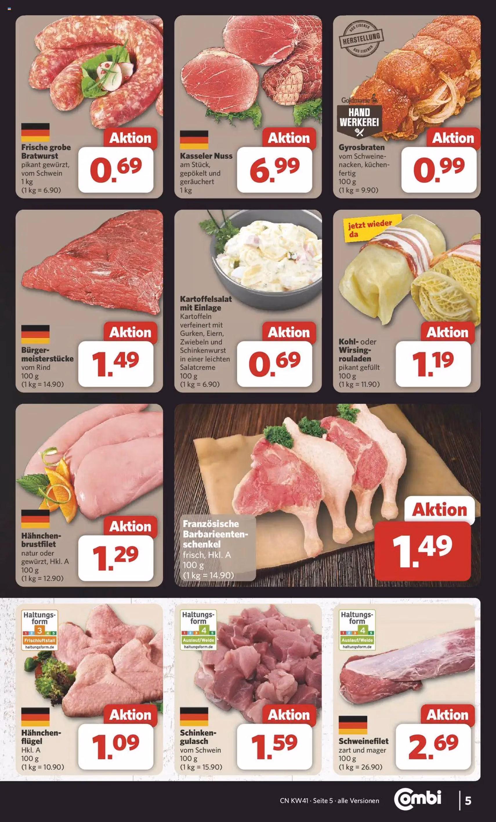 Combi Prospekt - Gültiger Prospekt ab 06.10.2025, Seite 5 von insgesamt 33